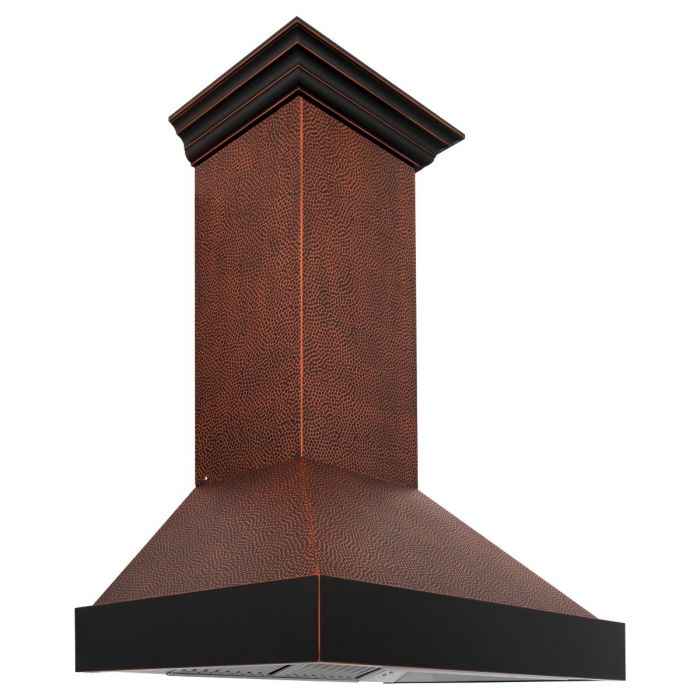 ZLINE 48 in. Hand-Hammered Copper Finish Wall Range Hood, 655-HBXXX-48 - Cheap Abt