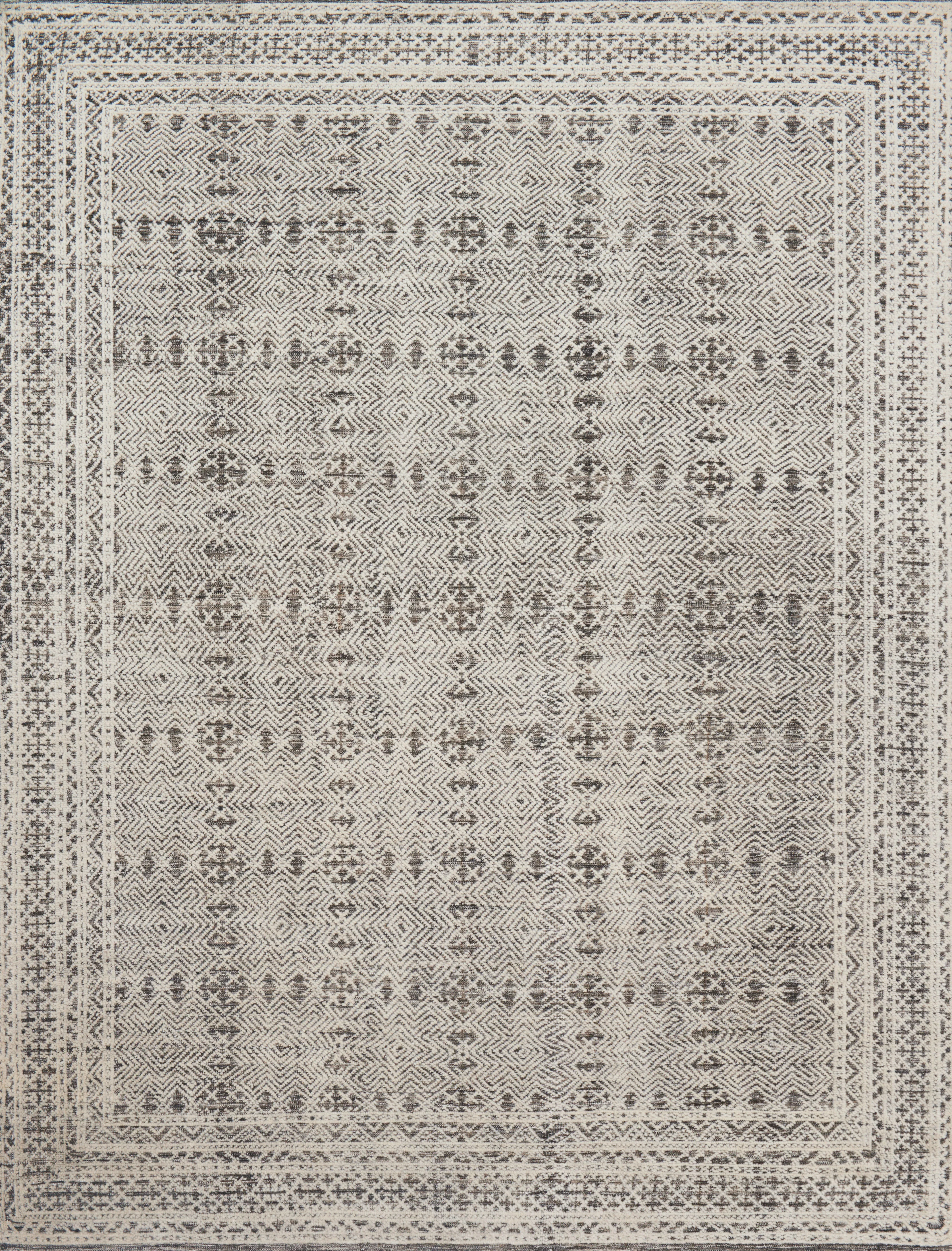 Loloi Rugs Origin Collection Rug in Grey, Ivory - 10'0