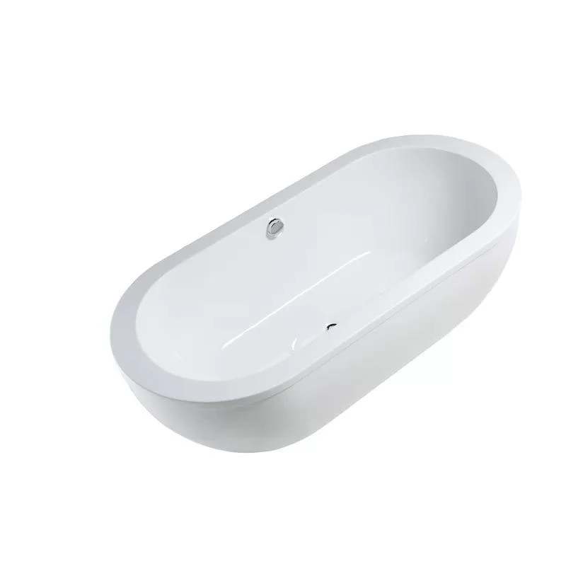 Vanity Art Acrylic 71 in. x 34 in. Freestanding Soaking Bathtub, VA6837 - Cheap Abt