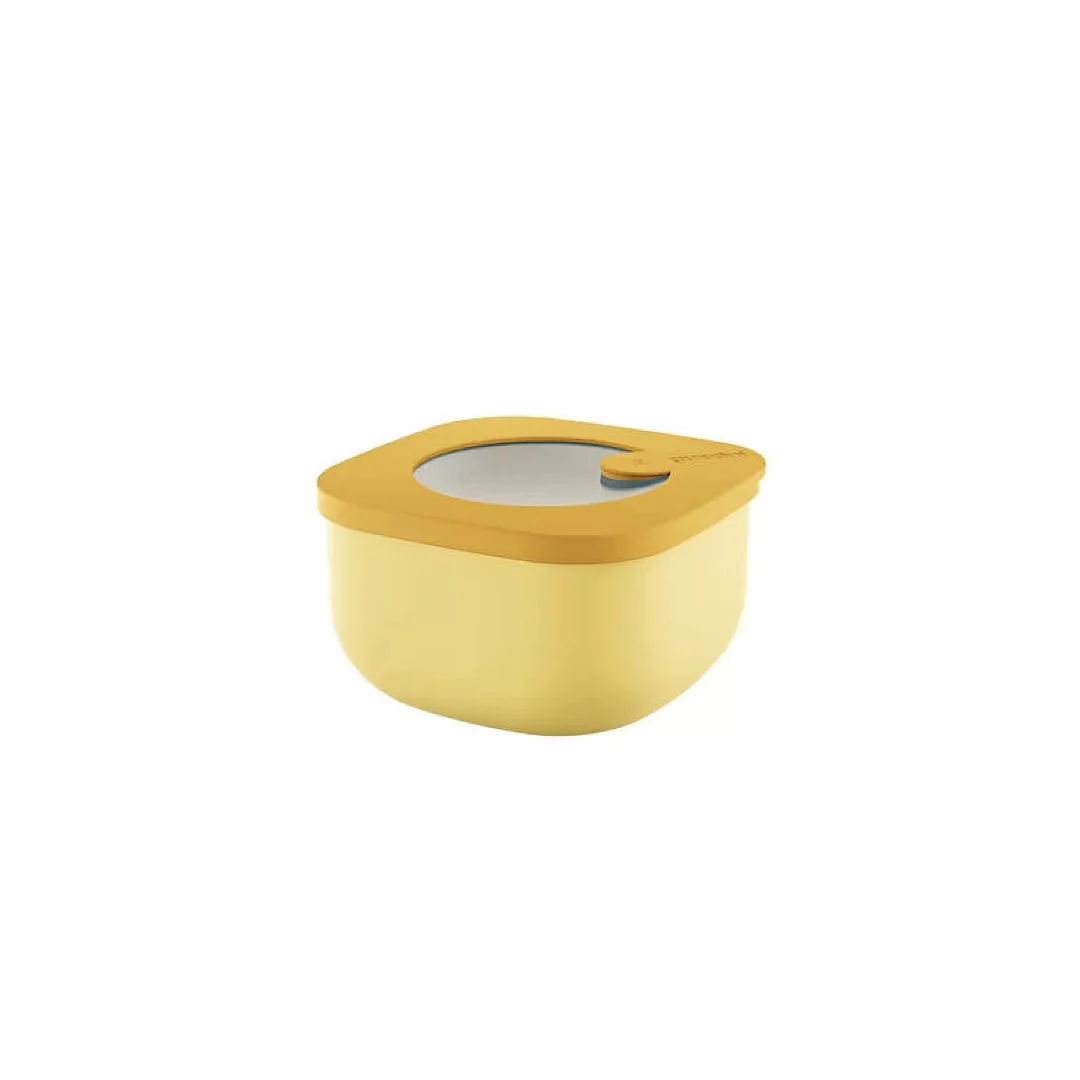 S STORE&MORE - Shallow airtight fridge/freezer/microwave containers Ochre 450cc - Cheap Abt