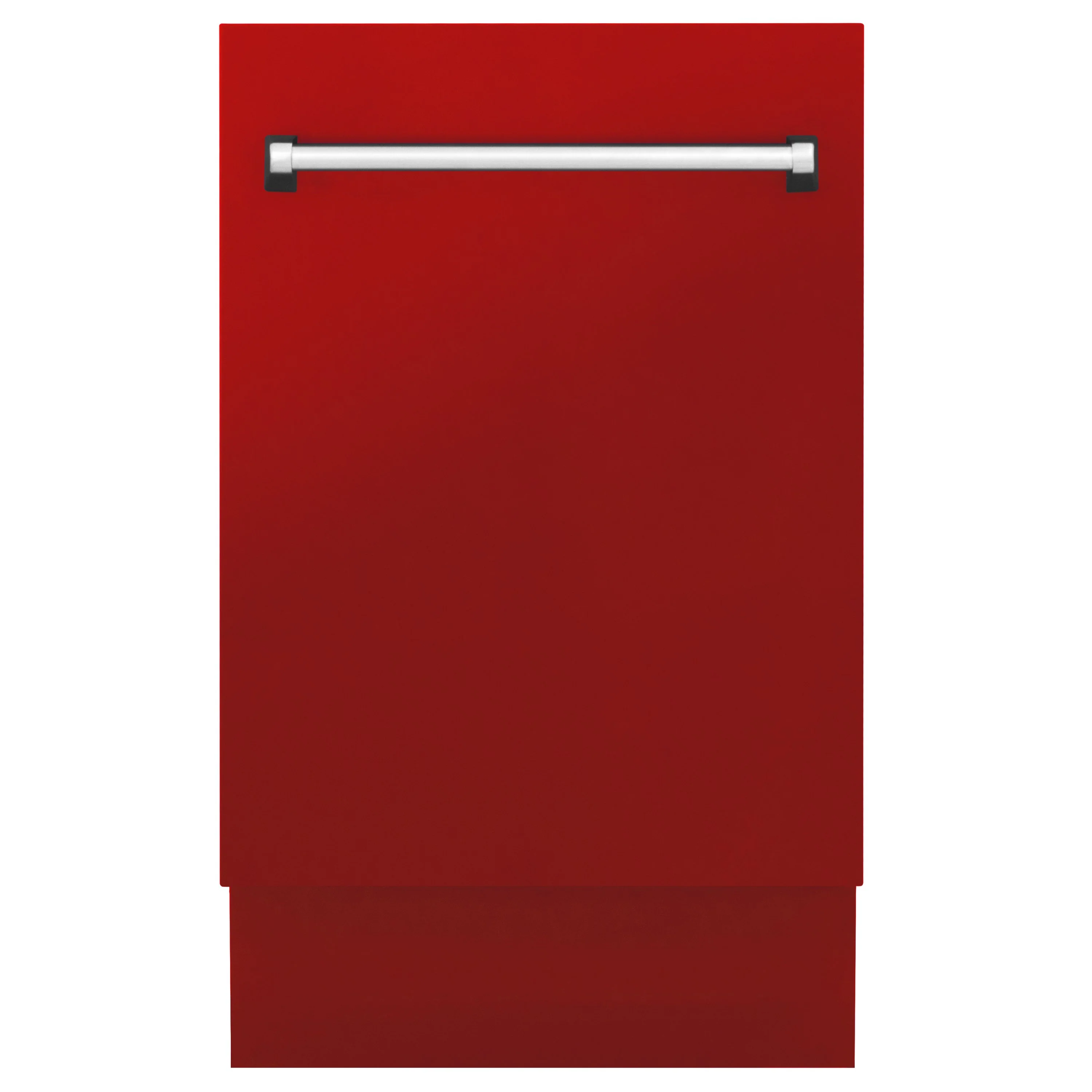 ZLINE 18 in. Top Control Tall Dishwasher in Red Matte with 3rd Rack, DWV-RM-18 - Cheap Abt