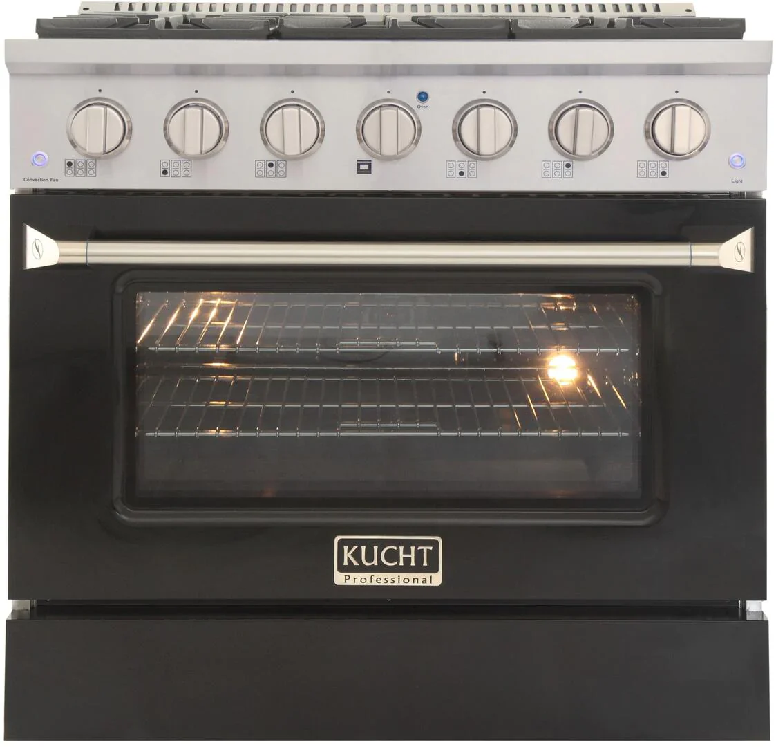 TEST - Kucht Professional 36 inch 5.2 Cu. Ft. Gas Range - Cheap Abt