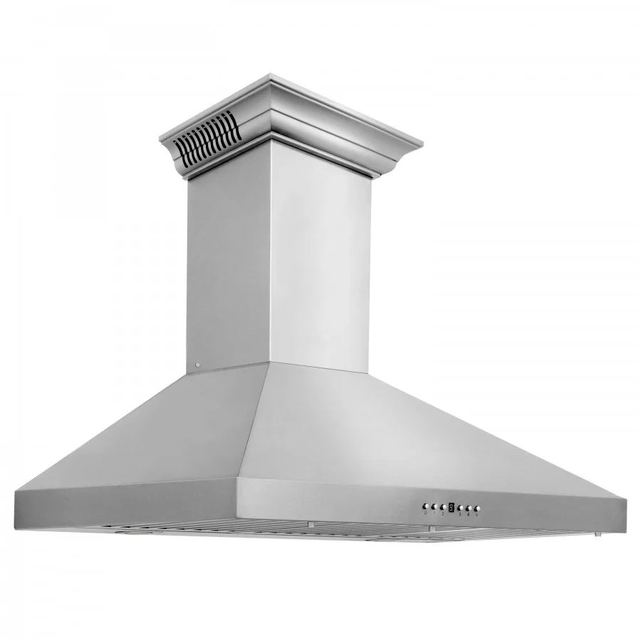 ZLINE 48 in. Stainless Steel Wall Range Hood with Built-in CrownSound® Bluetooth Speakers, KL3CRN-BT-48 - Cheap Abt