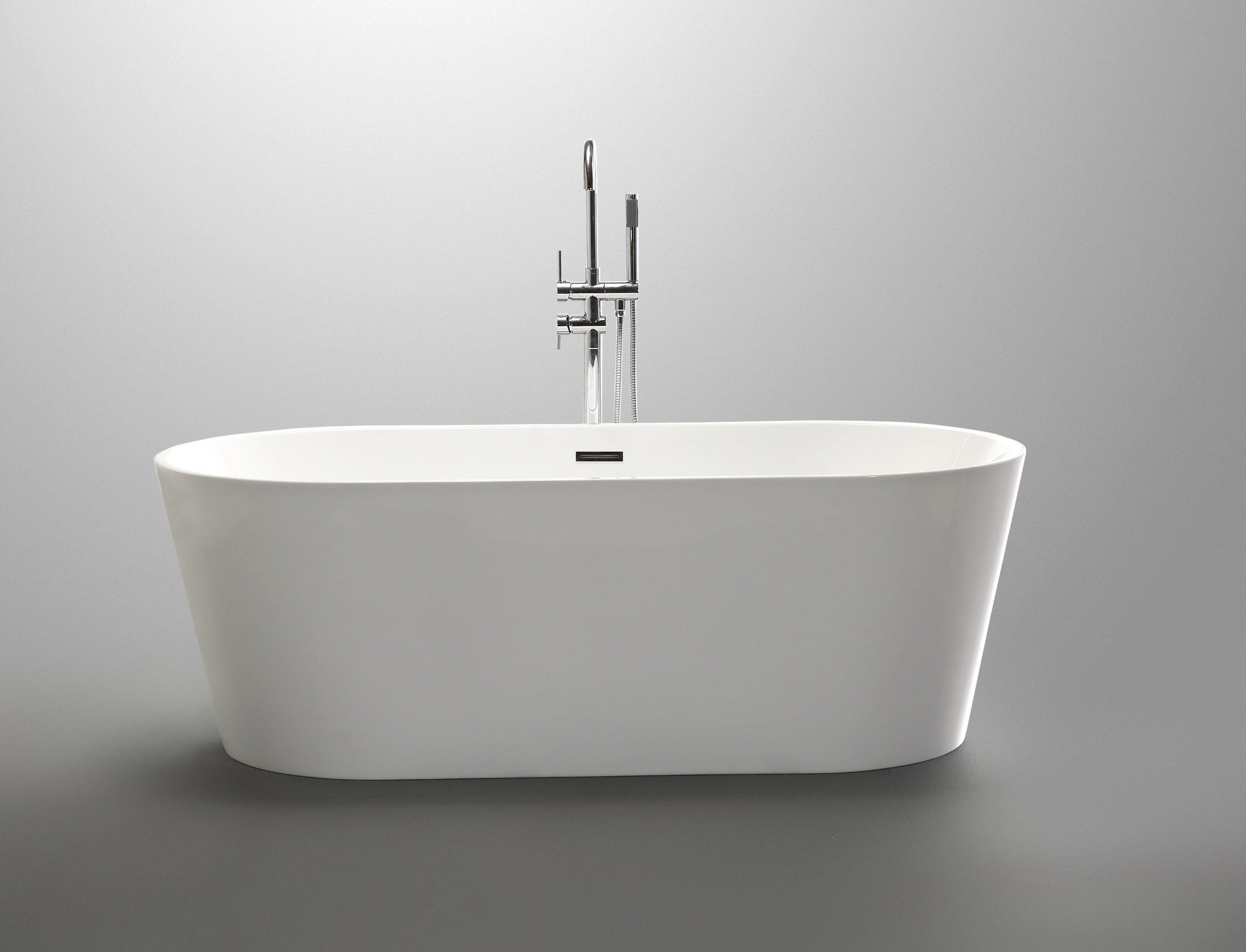 Vanity Art 67.5 in. x 32 in. Freestanding Soaking Bathtub, VA6815-L - Cheap Abt