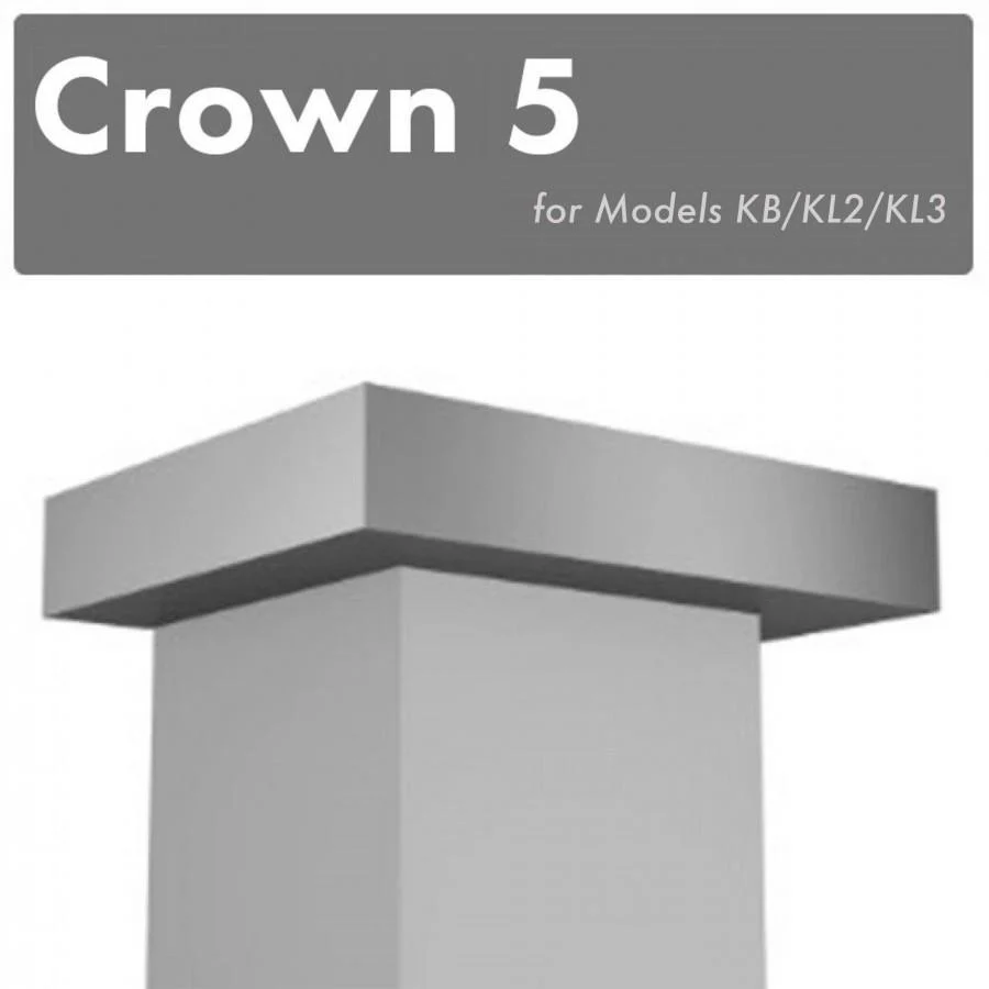ZLINE Crown Molding #5 for Wall Range Hood, CM5-KB/KL2/KL3 - Cheap Abt