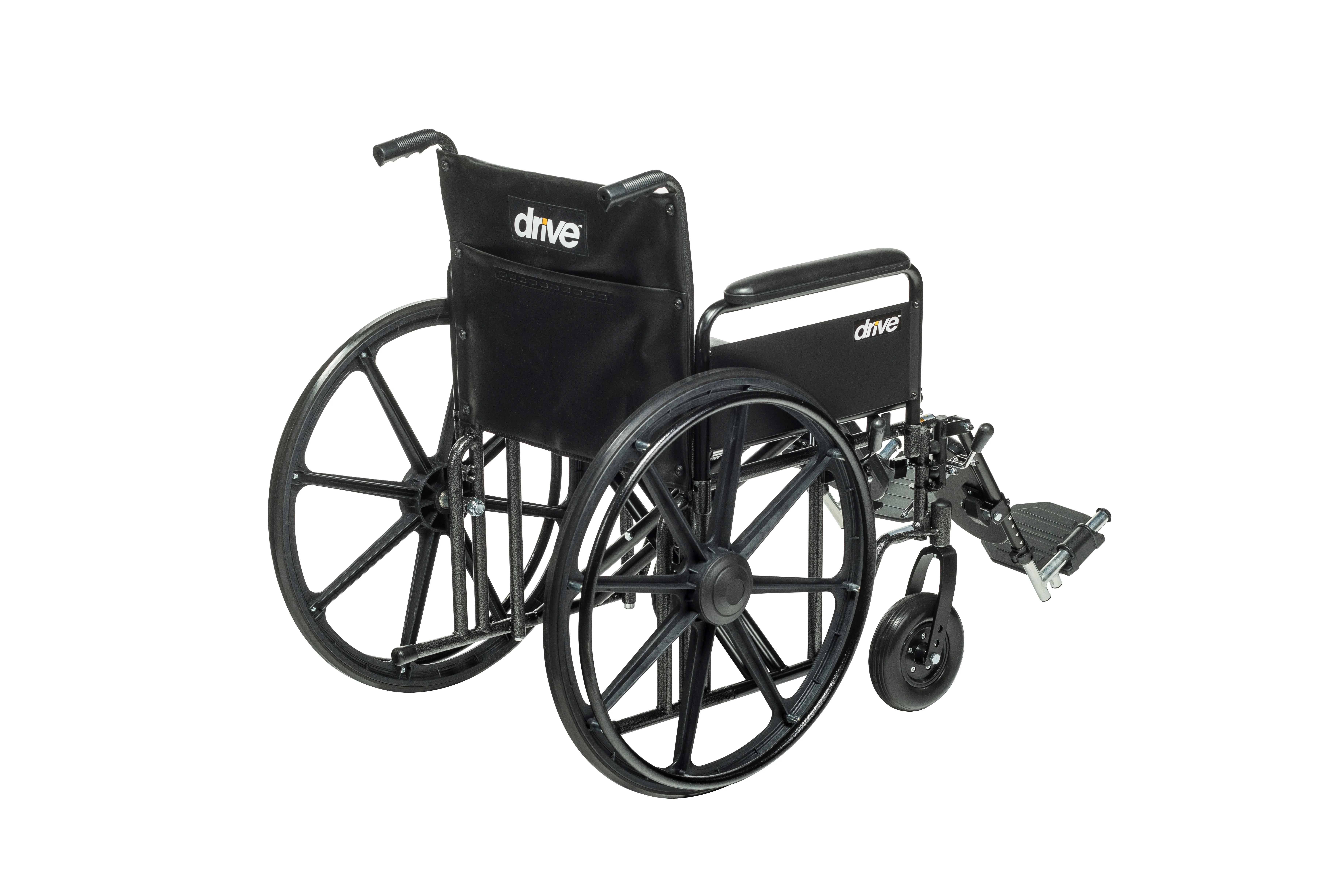 Drive Medical Sentra EC Heavy Duty Wheelchair. Detachable Full Arms. Elevating Leg Rests. 24 Seat - Cheap Abt