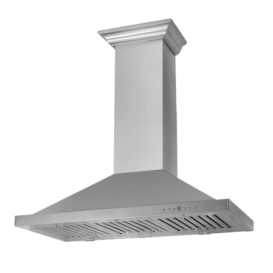 ZLINE 48 in. DuraSnow® Stainless Steel Wall Mount Range Hood, 8KBS-48 - Cheap Abt