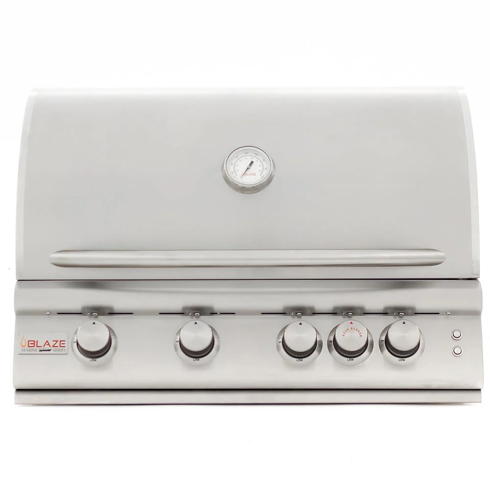 Blaze 32 in. Premium LTE 4 Burner Built-In Propane Gas Grill, BLZ-4LTE2MG-LP - Cheap Abt