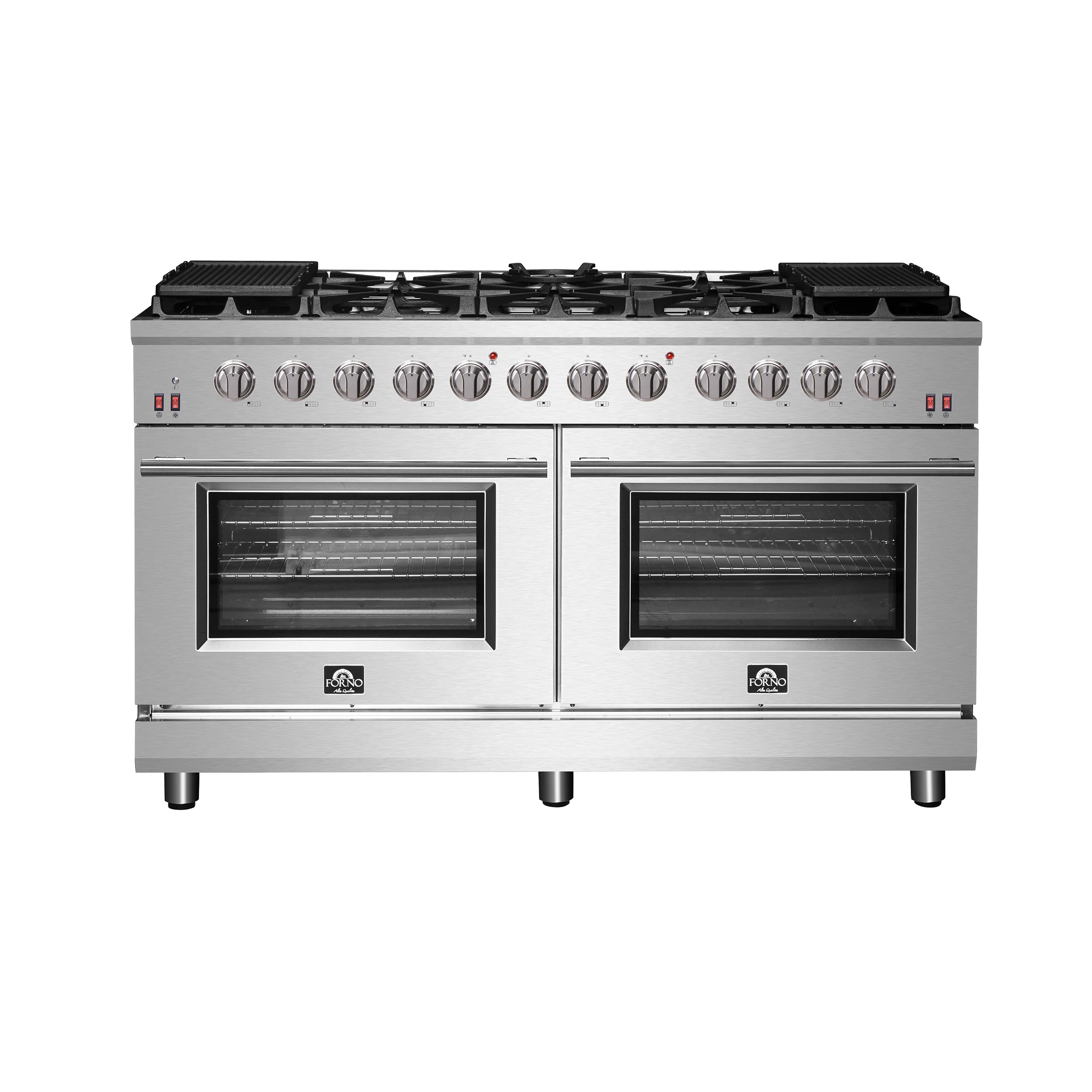 Forno 60″ Freestanding Gas Range with 10 Burners, FFSGS6239-60 - Cheap Abt