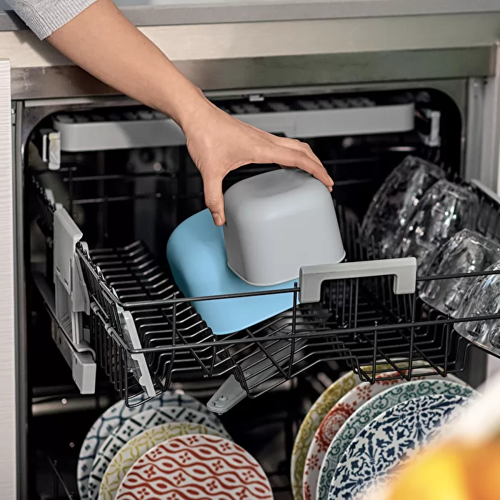 S STORE&MORE - Deep airtight fridge/freezer/microwave containers Dark Grey 750cc - Cheap Abt
