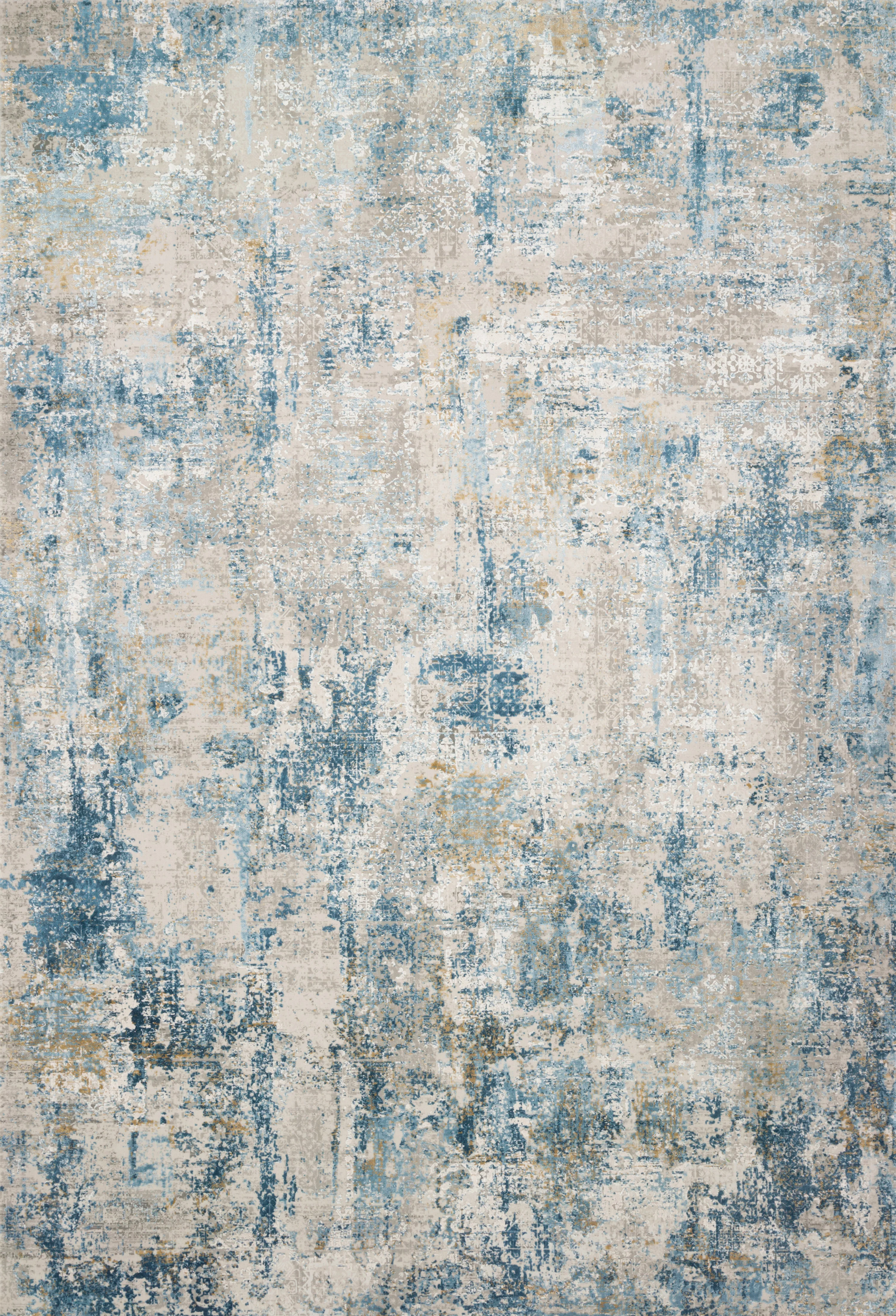 Loloi Rugs Sienne Collection Rug in Grey, Blue - 12'2
