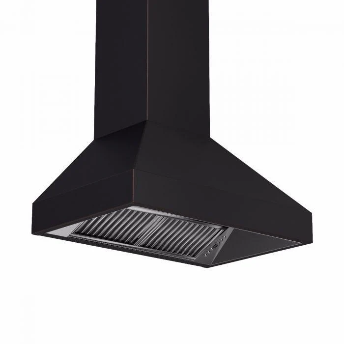 ZLINE 36 in. Oil-Rubbed Bronze Wall Range Hood 8667B-36, 24 in. depth - Cheap Abt