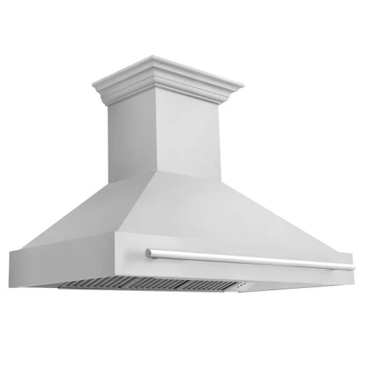 ZLINE 48 In. Stainless Steel Range Hood with Stainless Steel Handle, 8654STX-48 - Cheap Abt