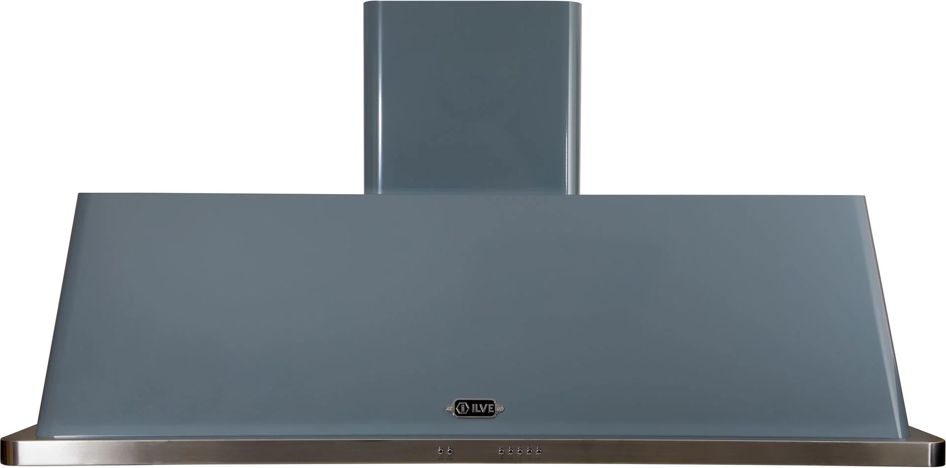 ILVE 60 in. Majestic Blue Grey Wall Mount Range Hood with 850 CFM Blower, UAM150GUE - Cheap Abt