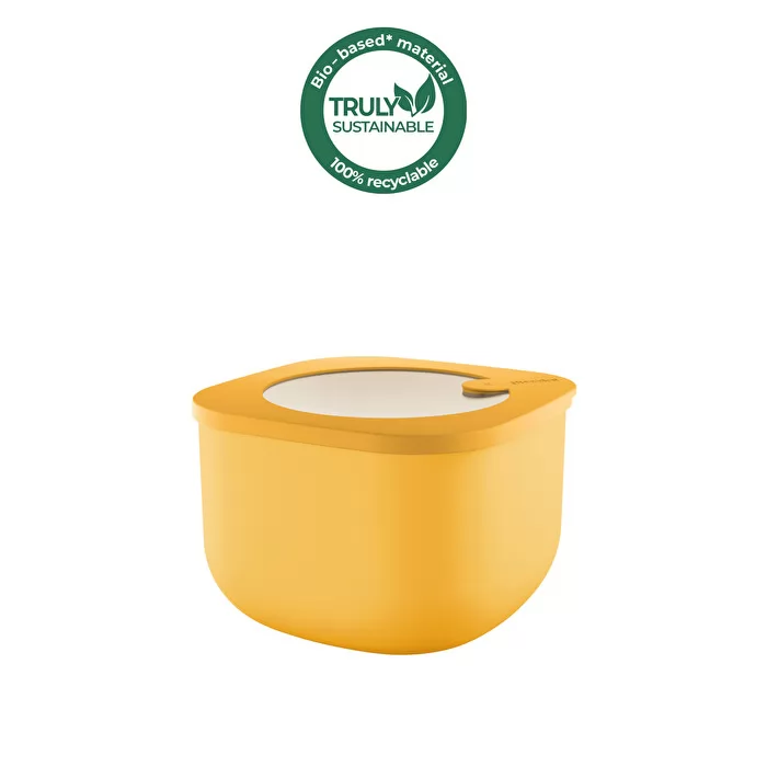 M STORE&MORE - Deep airtight fridge/freezer/microwave containers Mango yellow 1550cc - Cheap Abt