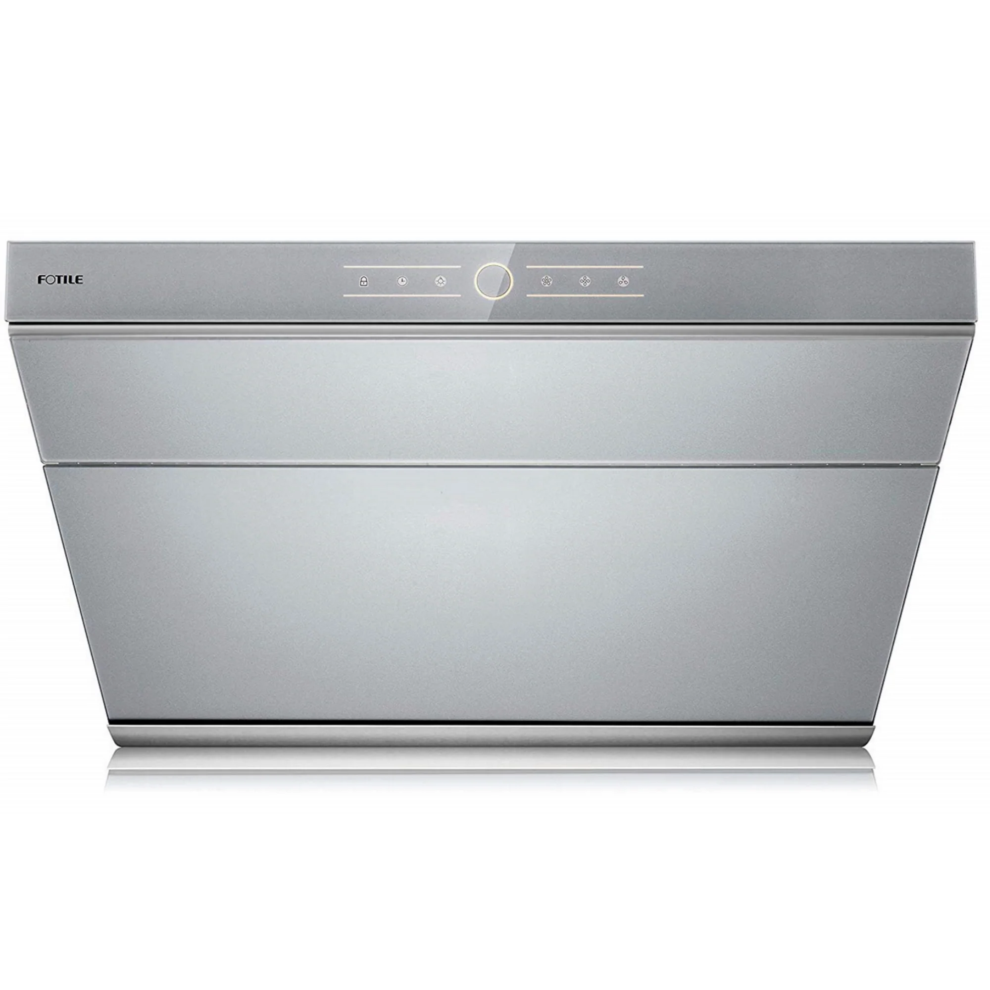 Fotile Slant Vent Series 30 in. 850 CFM Range Hood with Touchscreen in Silver Gray, JQG7501.G - Cheap Abt