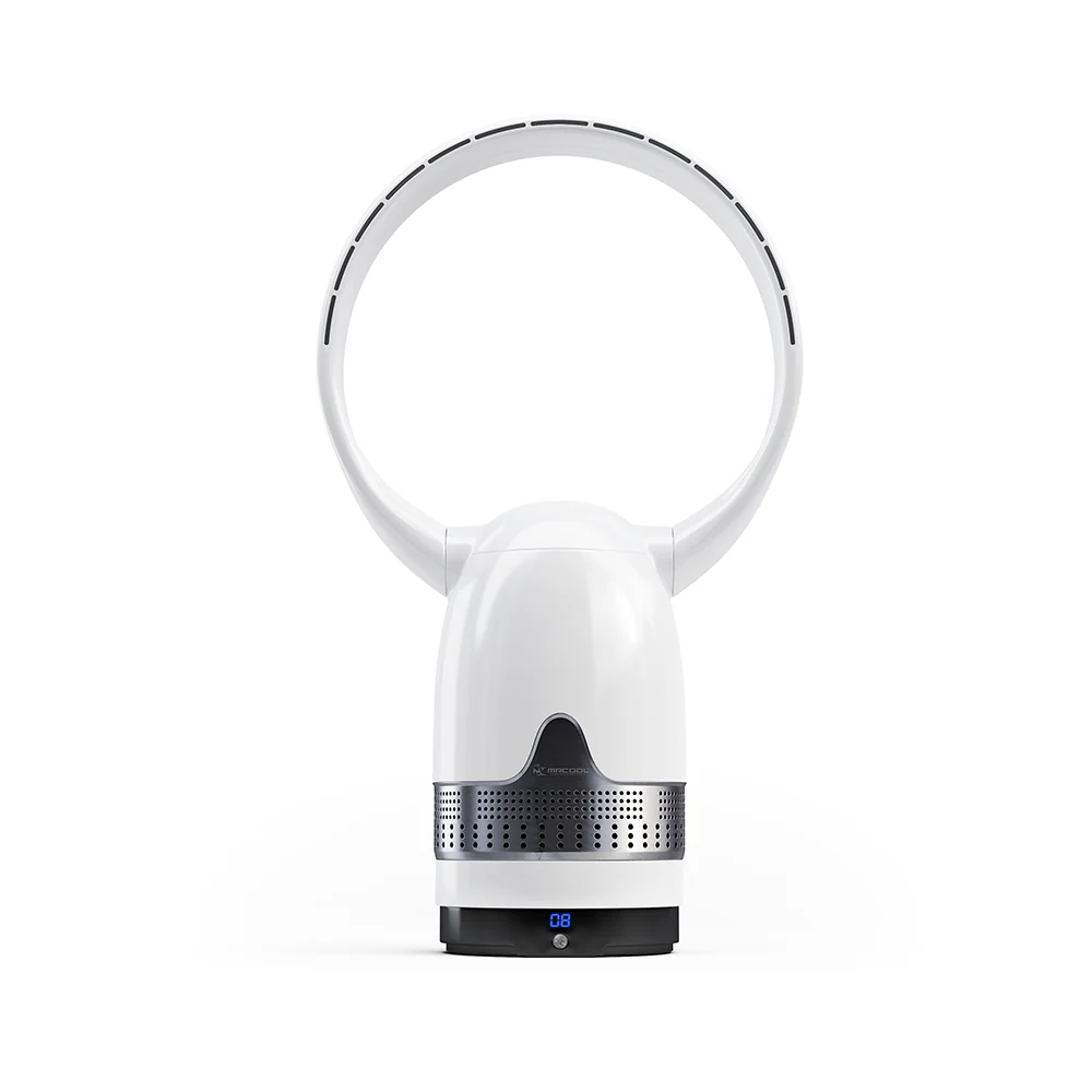 MRCOOL MRBREEZE Black Circle Bladeless Fan and Air Purifier, MRFAN36PLCBK - Cheap Abt