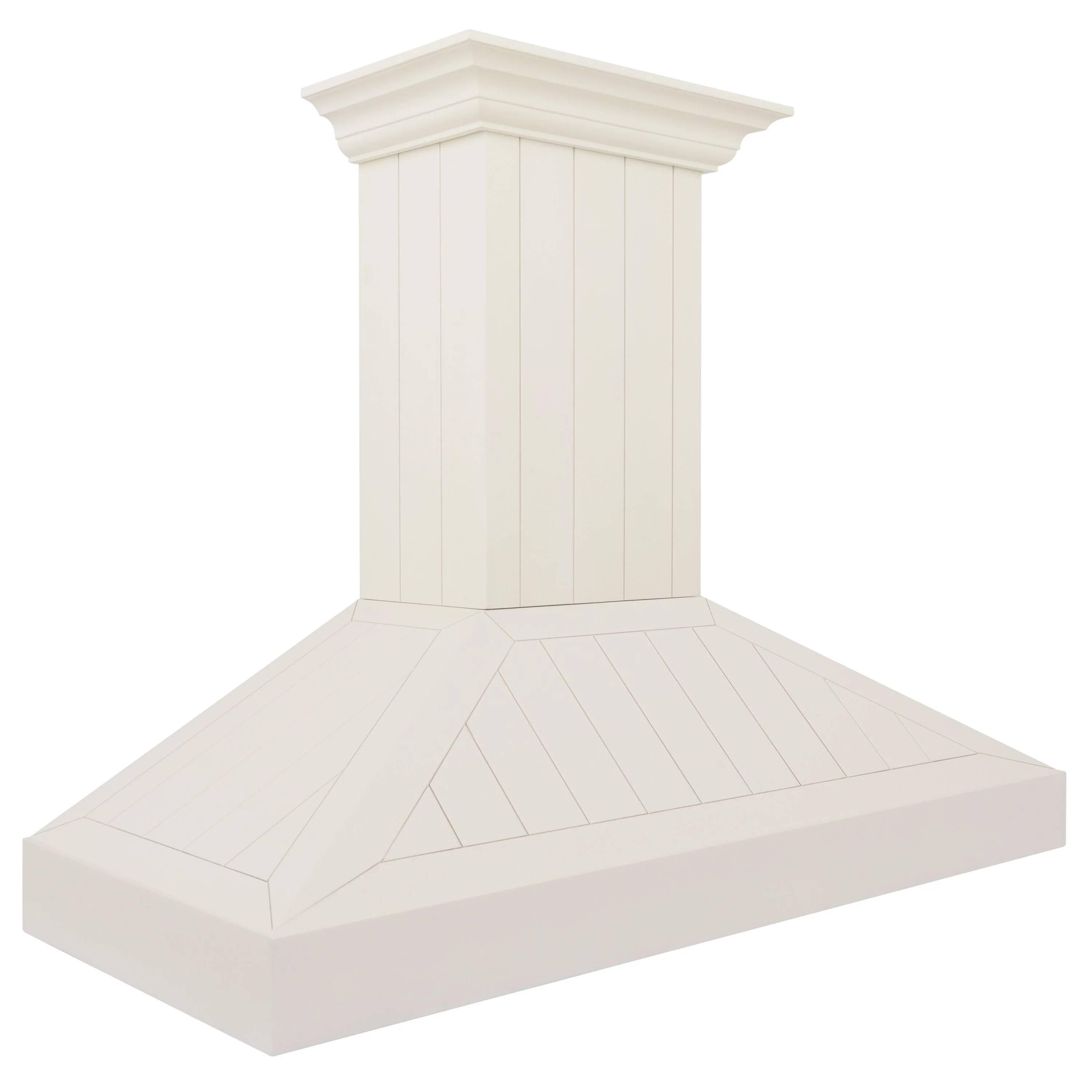 ZLINE 48 in. Wooden Wall Mount Range Hood in White, KPTT-48 - Cheap Abt
