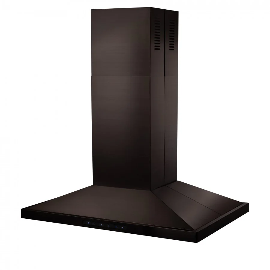 ZLINE 30 in. 400 CFM Island Range Hood in Black Stainless Steel, BSGL2iN-30 - Cheap Abt