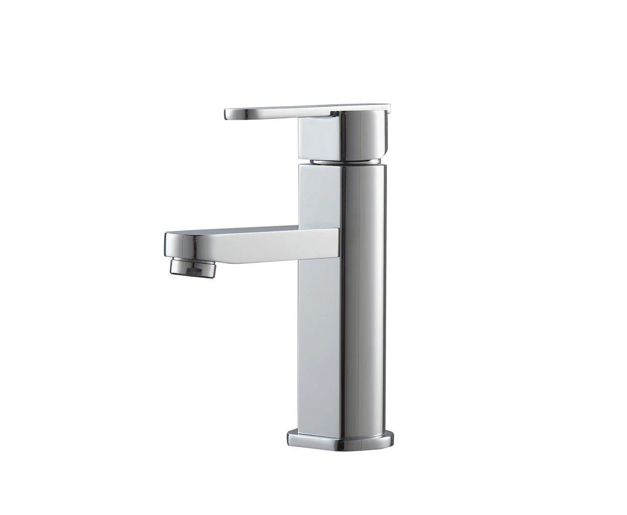 KubeBath Aqua Roundo Single Hole Mount Bathroom Vanity Faucet - Chrome, AFB033 - Cheap Abt