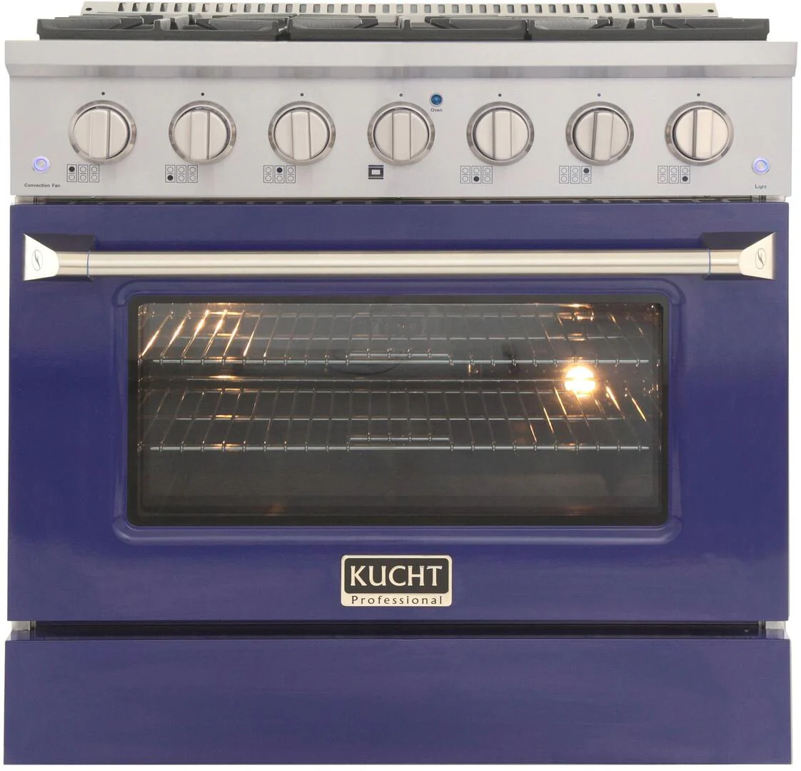 TEST - Kucht Professional 36 inch 5.2 Cu. Ft. Gas Range - Cheap Abt