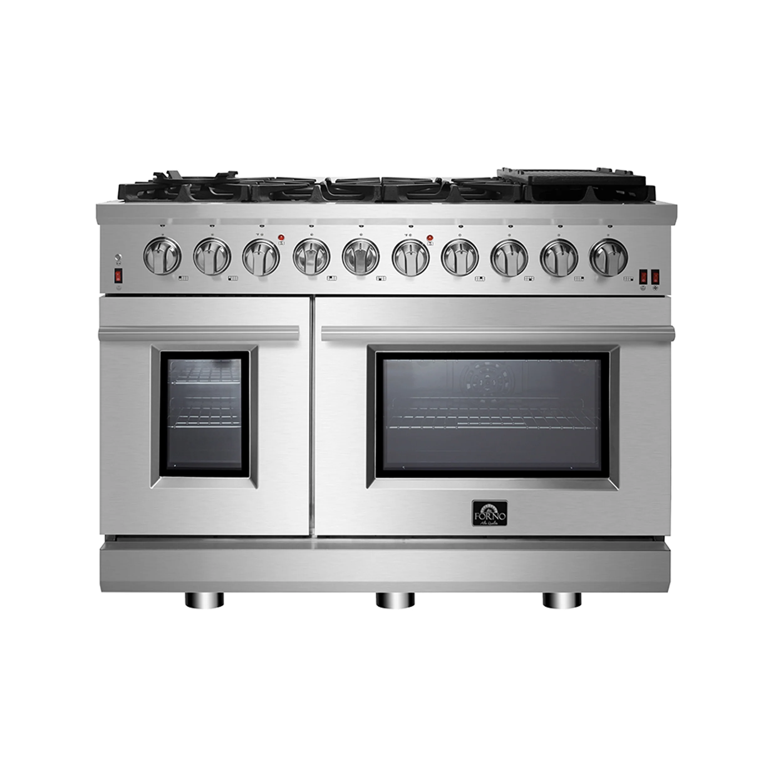 Forno 48″ Freestanding Gas Range with 8 Burners, FFSGS6239-48 - Cheap Abt