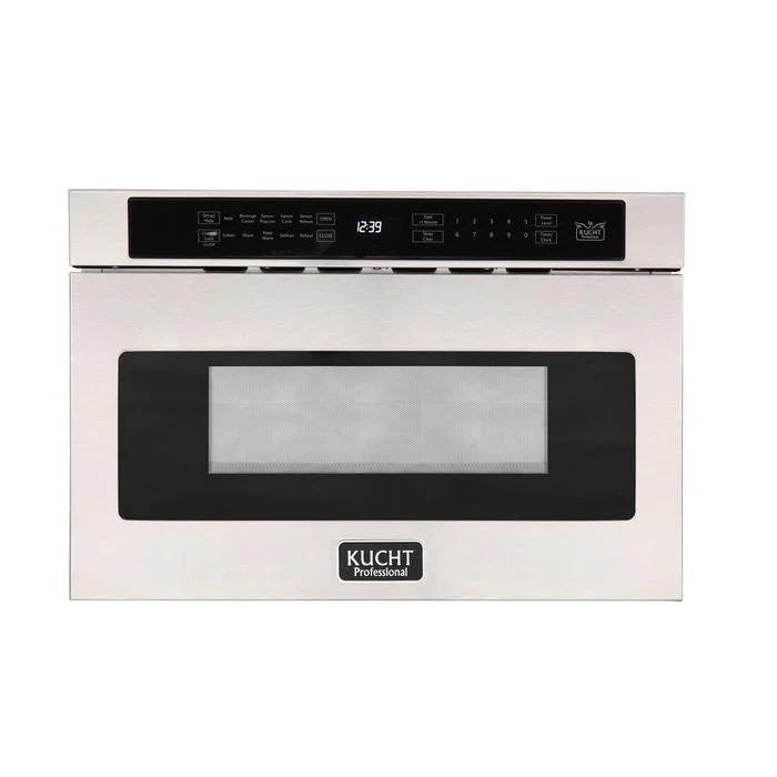 Kucht 24 in. 1.2 Cu. Ft. Microwave Drawer In Stainless Steel, KMD24S - Cheap Abt