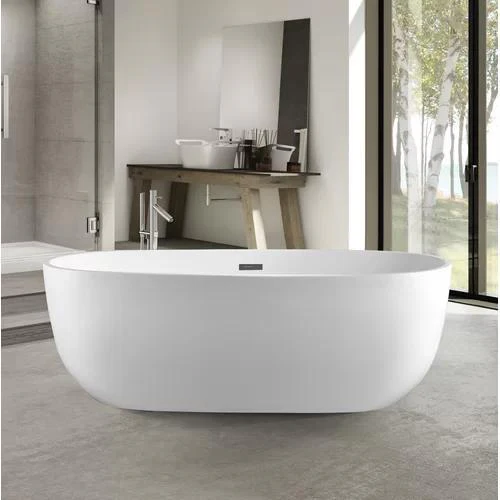 Vanity Art VA6906-L Acrylic 67 in. x 32 in. Freestanding Soaking Bathtub, VA6906-L - Cheap Abt