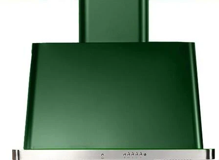 ILVE 30 in. Majestic Emerald Green Wall Mount Range Hood with 600 CFM Blower, UAM76EG - Cheap Abt