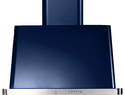 ILVE 30 in. Majestic Midnight Blue Wall Mount Range Hood with 600 CFM Blower, UAM76MB - Cheap Abt