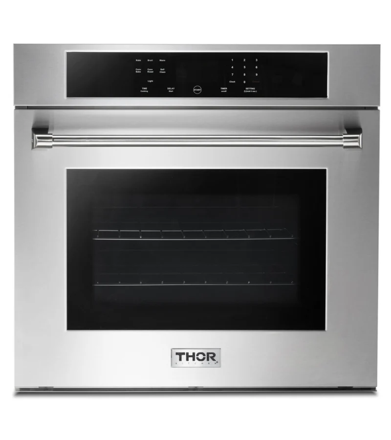 Thor Kitchen 30 in. Professional Self-Cleaning Wall Oven in Stainless Steel, HEW3001 - Cheap Abt