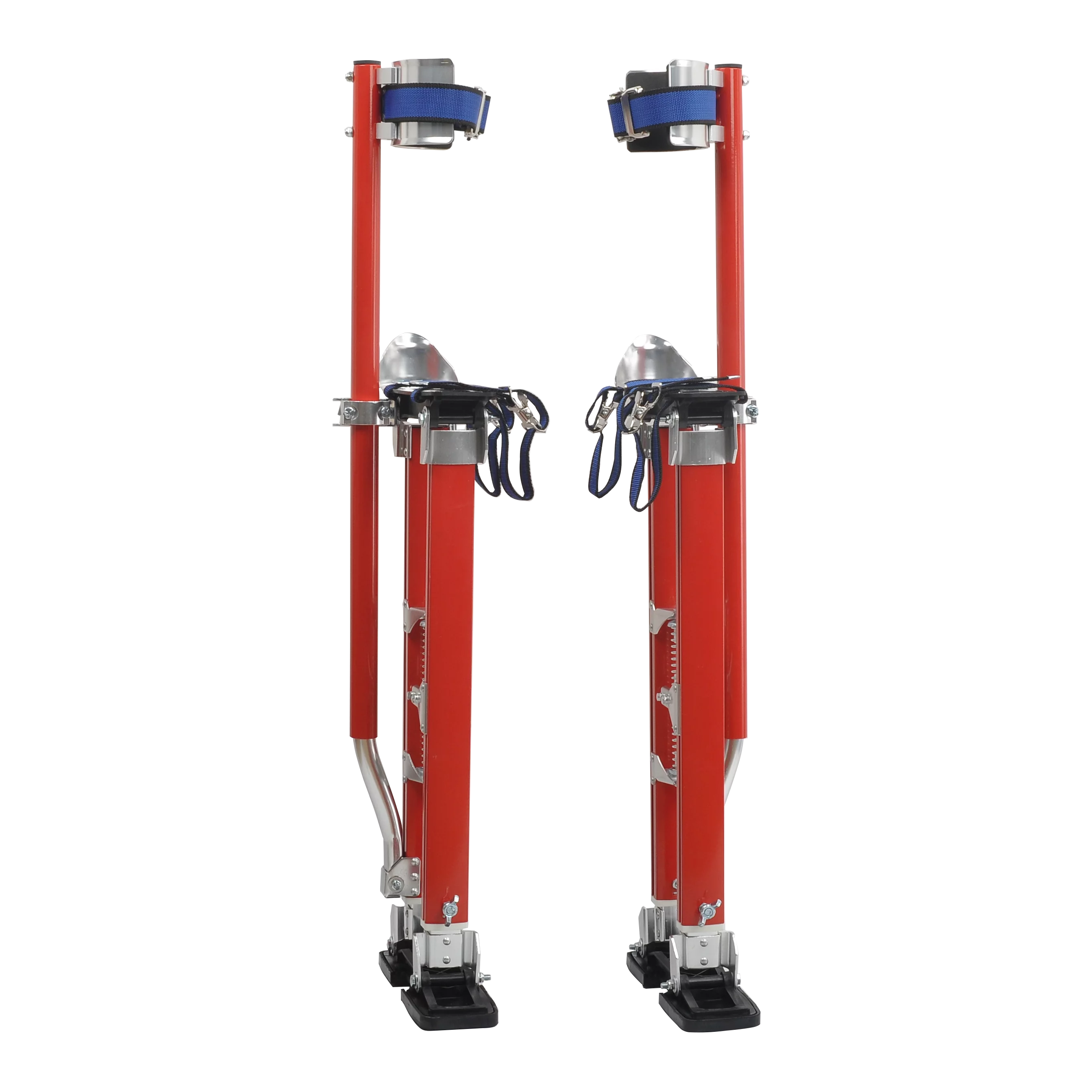 Drywall Stilts 24-40 Inch Adjustable Aluminum Lifts Tools for Adults Painting Cleaning Red - Cheap Abt