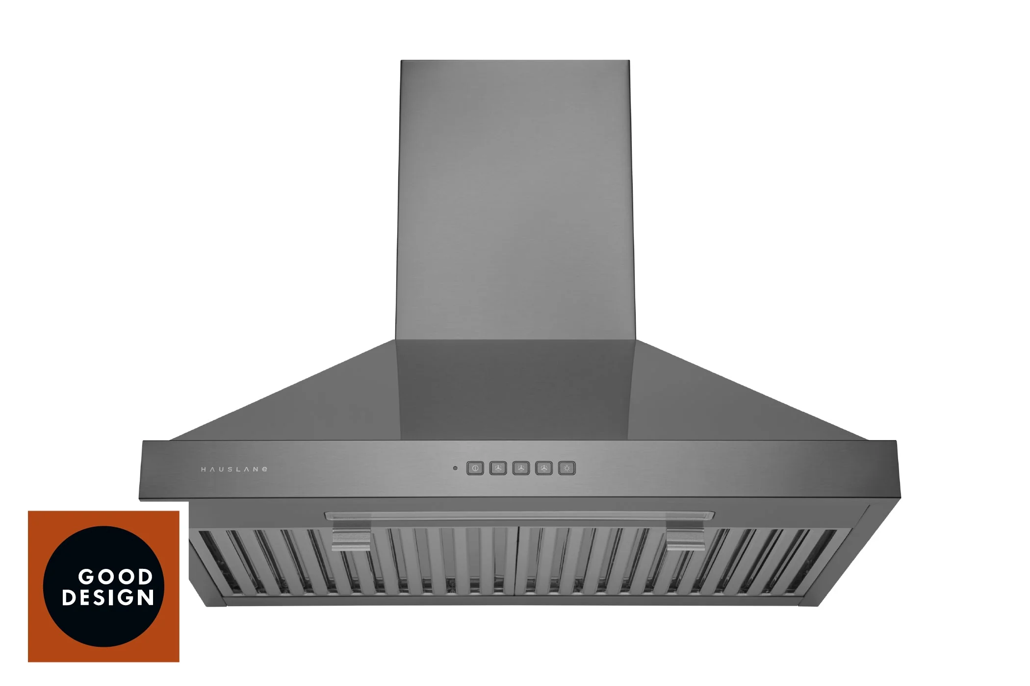 Hauslane 30 Inch Wall Mount Range Hood with Stainless Steel Filters in Black Stainless Steel, WM-590BSS-30 - Cheap Abt