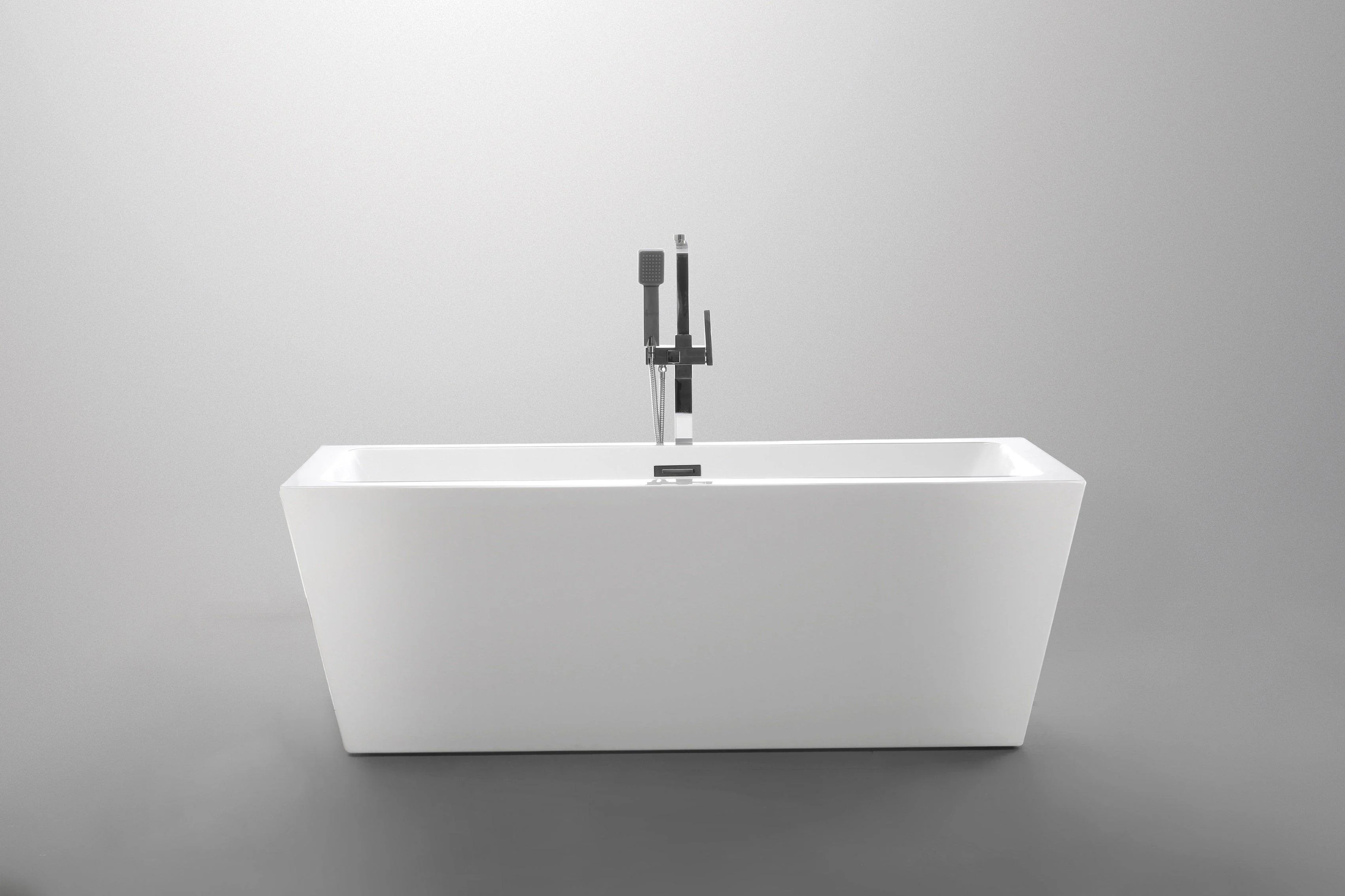 Vanity Art 59 in. x 30 in. Freestanding Soaking Bathtub, VA6814 - Cheap Abt