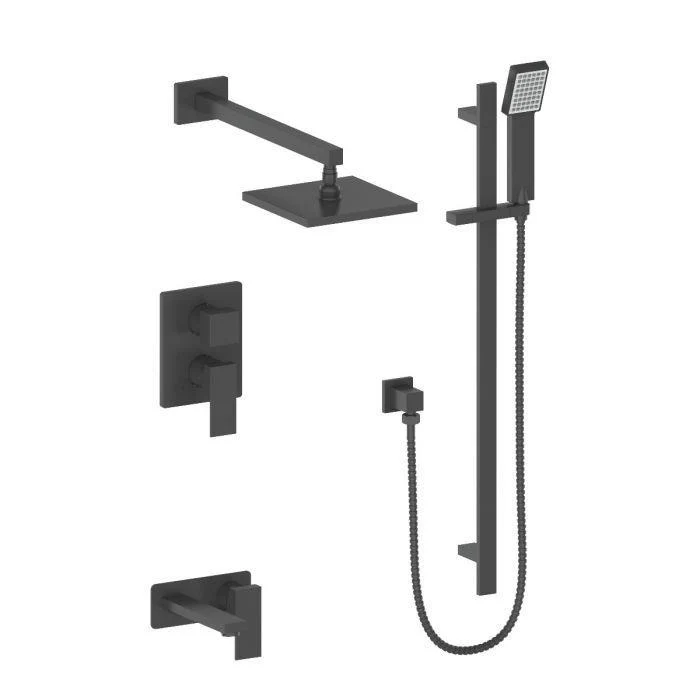 ZLINE Bliss Shower System in Electric Matte Black, BLS-SHS-MB - Cheap Abt