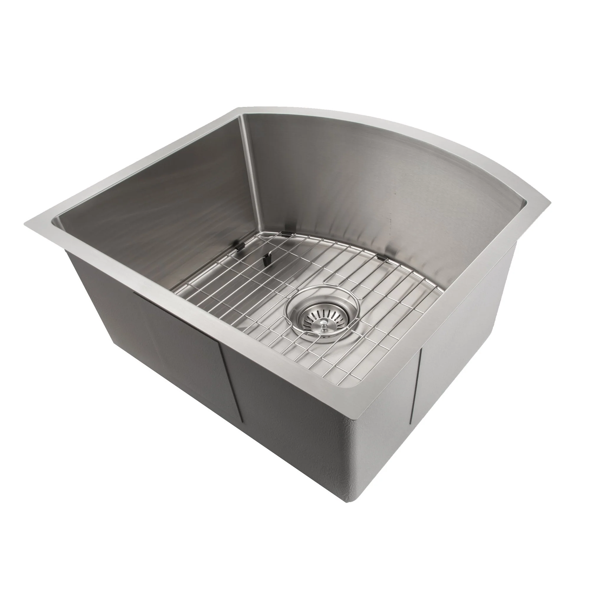 ZLINE 22 in. Telluride Undermount Single Bowl Stainless Steel Kitchen Sink with Bottom Grid, SCS-22 - Cheap Abt