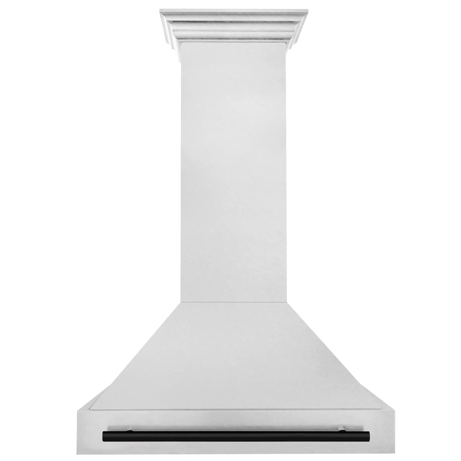 ZLINE Autograph 36 Inch DuraSnow® Stainless Steel Range Hood with Matte Black Handle, 8654SNZ-36-MB - Cheap Abt