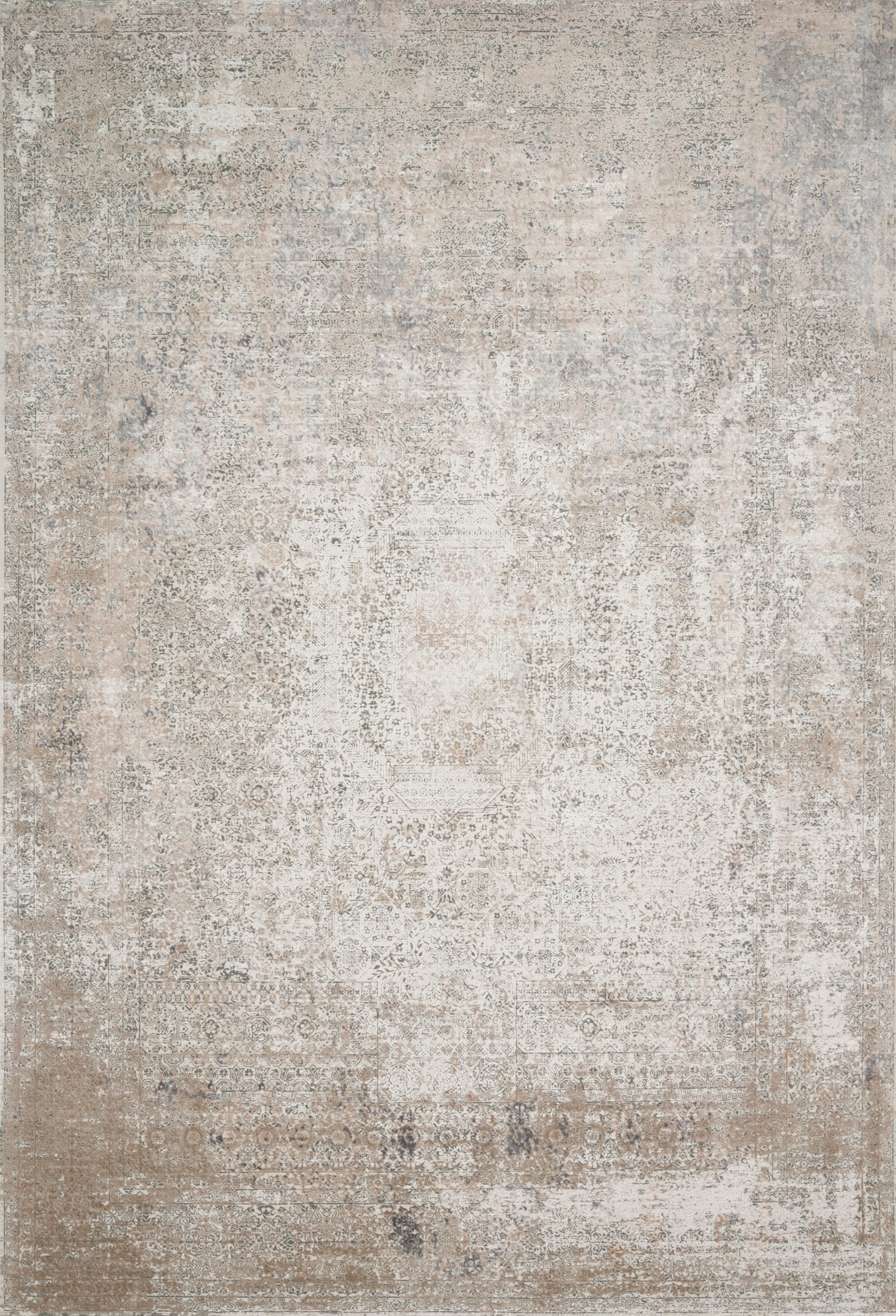 Loloi Rugs Sienne Collection Rug in Ivory, Pebble - 12'2