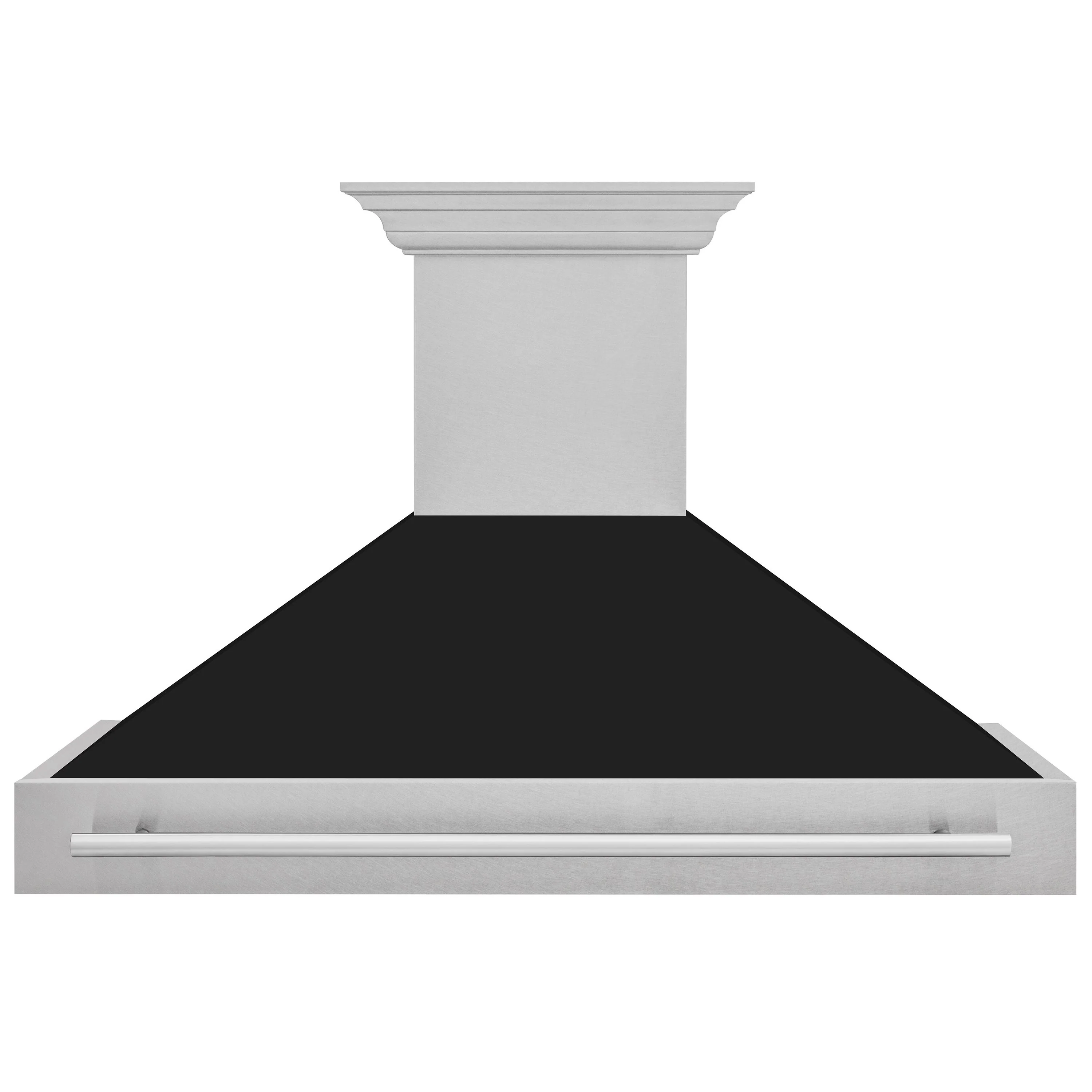 ZLINE 48 In. DuraSnow® Stainless Steel Range Hood with Black Matte Shell, 8654SNX-BLM-48 - Cheap Abt