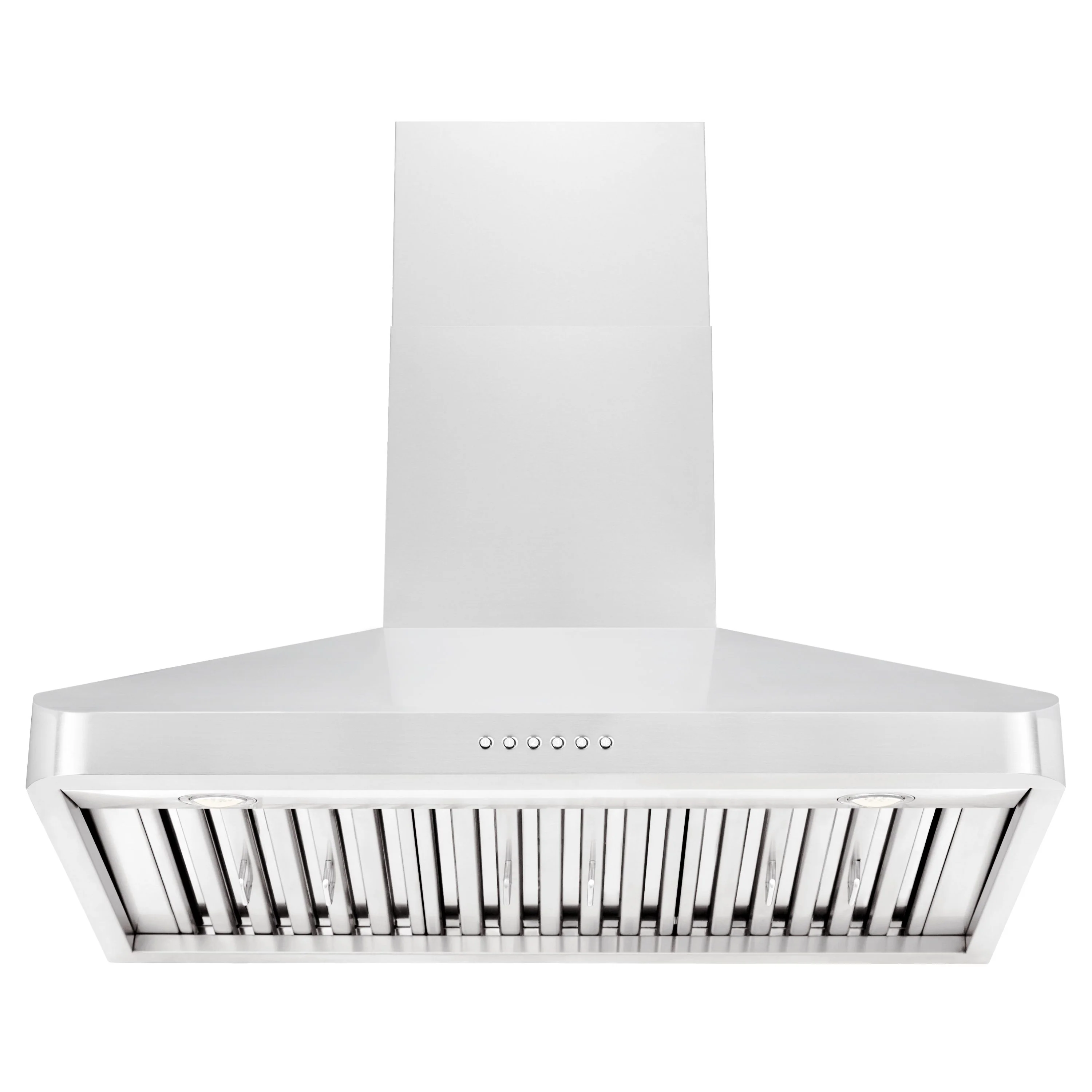 ZLINE 36 In. Alpine Series Ducted Wall Mount Range Hood in Stainless Steel, ALP100WL-36 - Cheap Abt