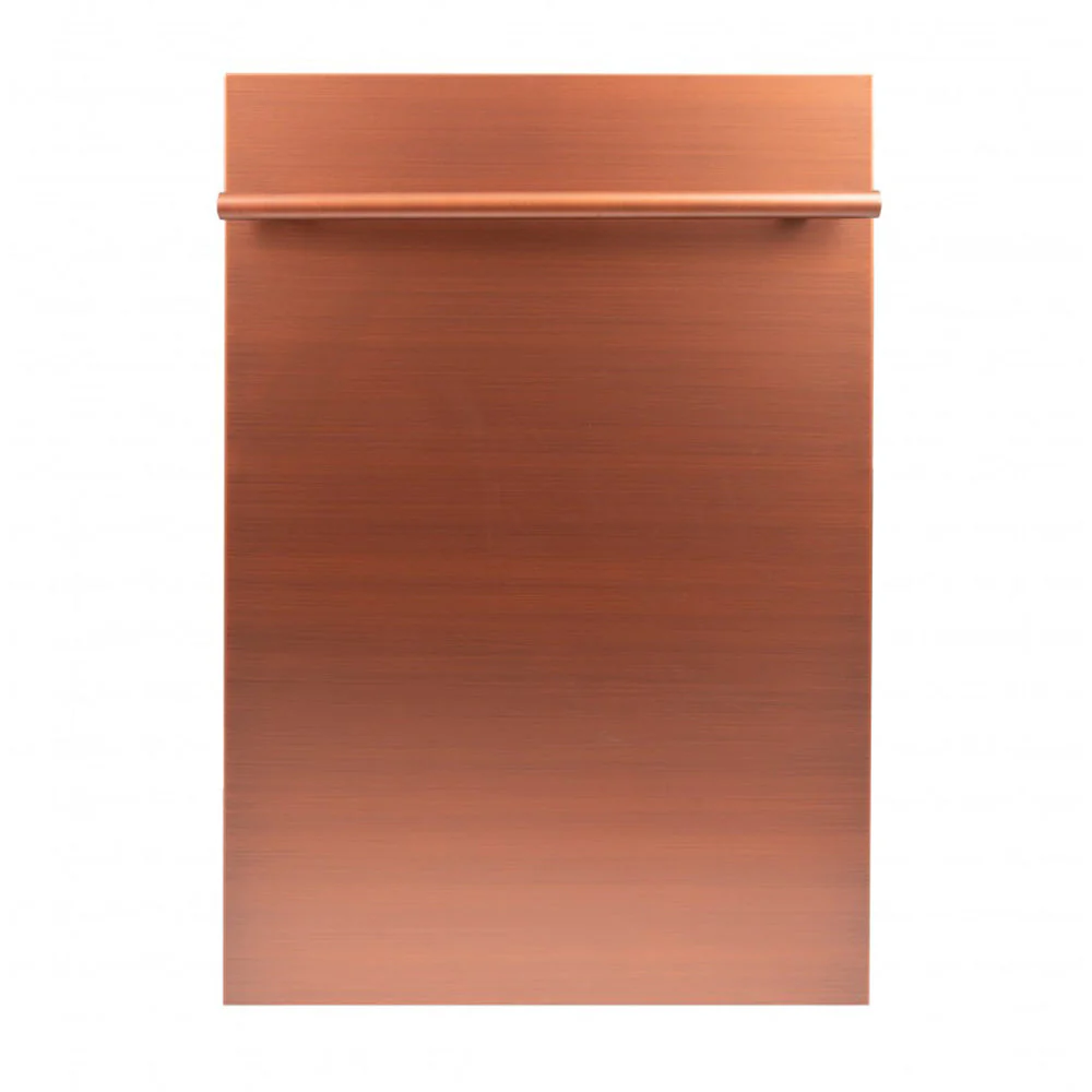 ZLINE 18 in. Top Control Dishwasher in Copper with Stainless Steel Tub, DW-C-18 - Cheap Abt