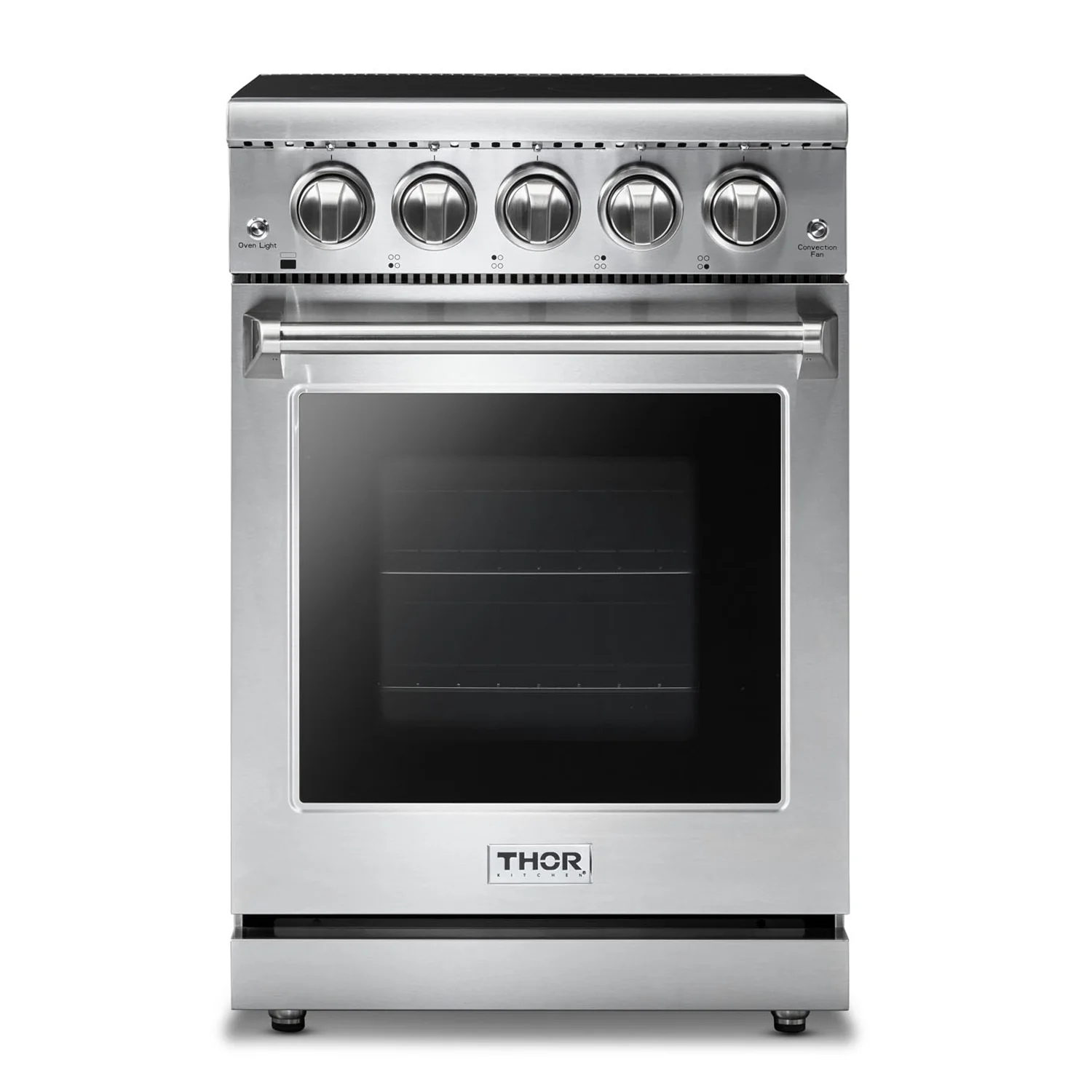 Thor Kitchen 24 in. Professional Electric Range in Stainless Steel, HRE2401 - Cheap Abt