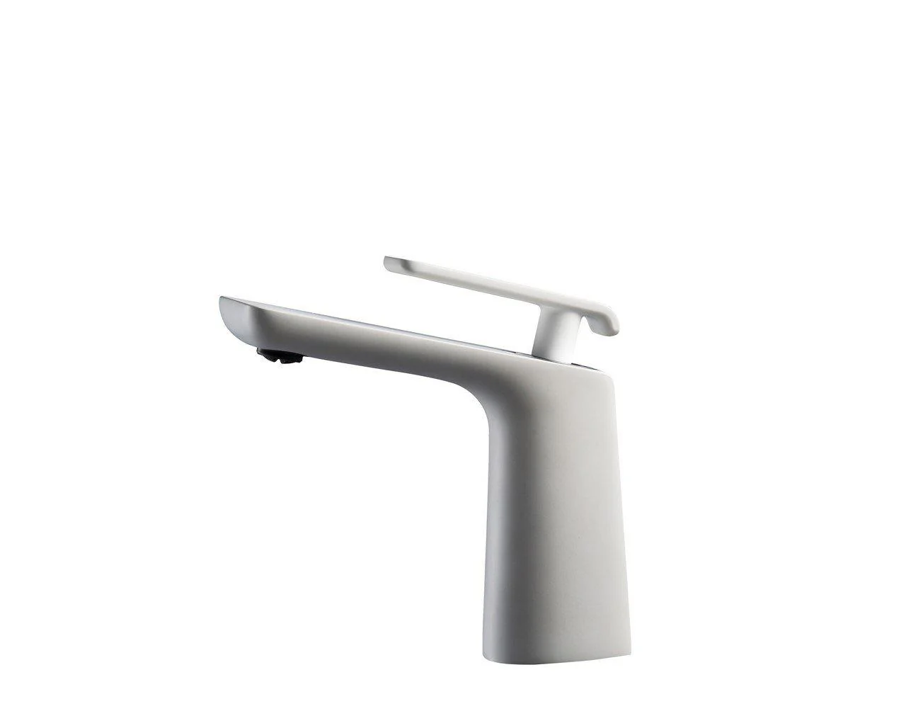 KubeBath Aqua Adatto Single Lever Faucet - Chrome and White, AFB1639WH - Cheap Abt