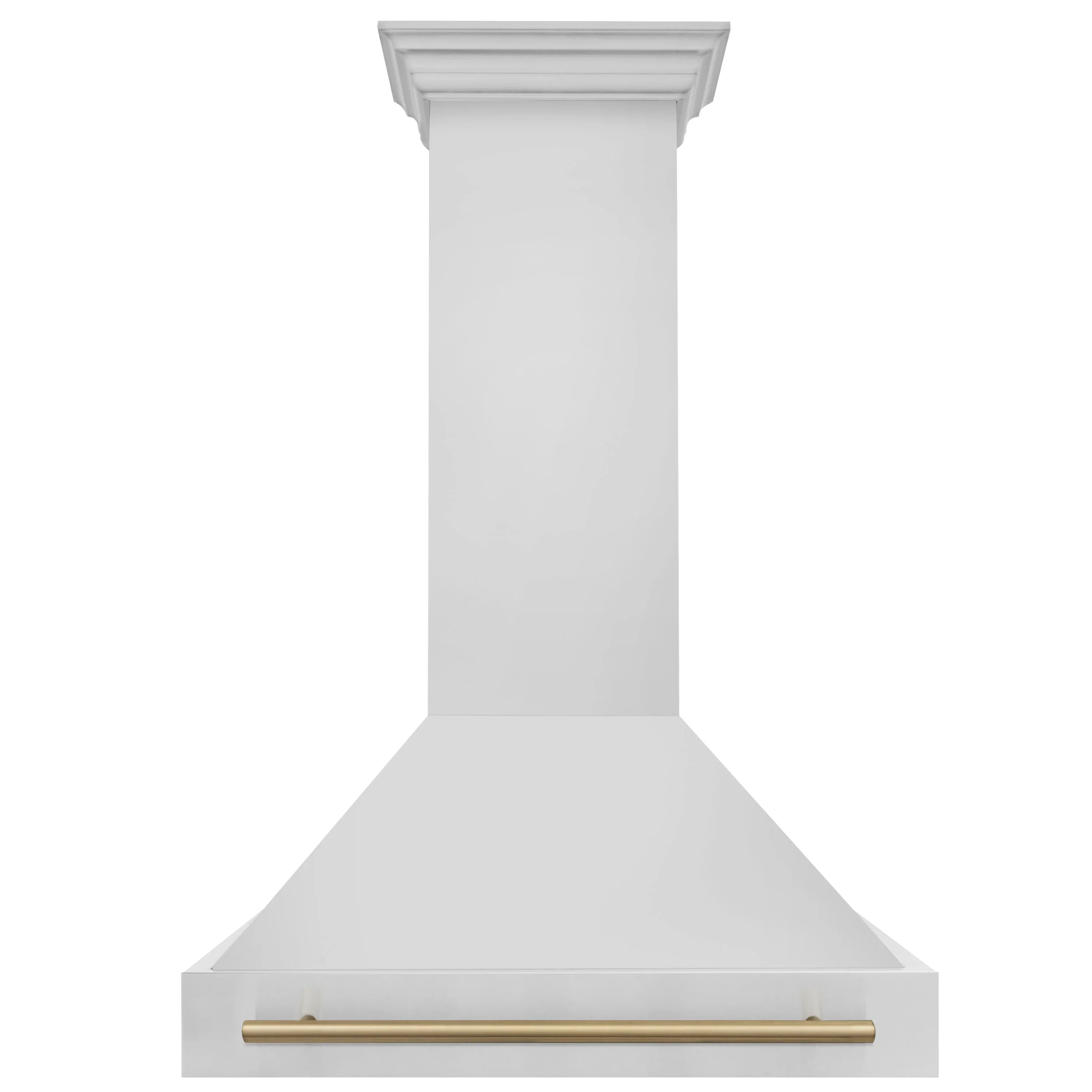 ZLINE 36 Inch Autograph Edition Stainless Steel Range Hood with Champagne Bronze Handle, 8654STZ-36-CB - Cheap Abt