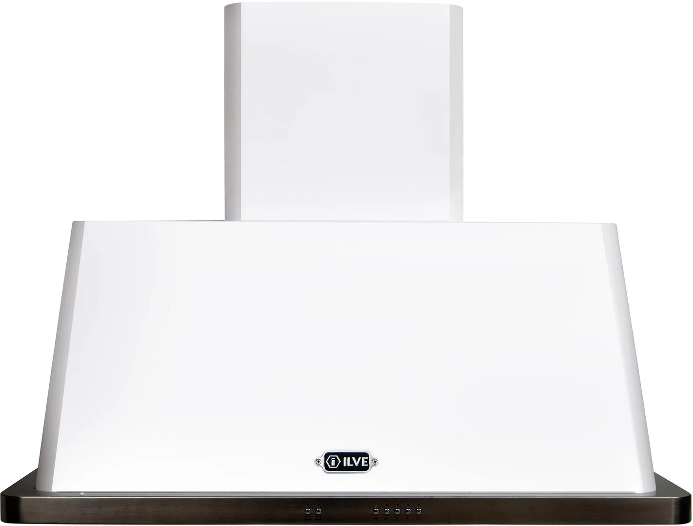 ILVE 40 in. Majestic White Wall Mount Range Hood with 600 CFM Blower, UAM100WH - Cheap Abt