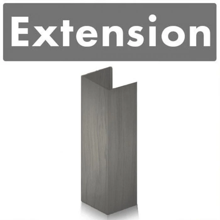 ZLINE 61 in. Stainless Steel Chimney Extension for Ceilings up to 12.5 ft, 8687S-E - Cheap Abt