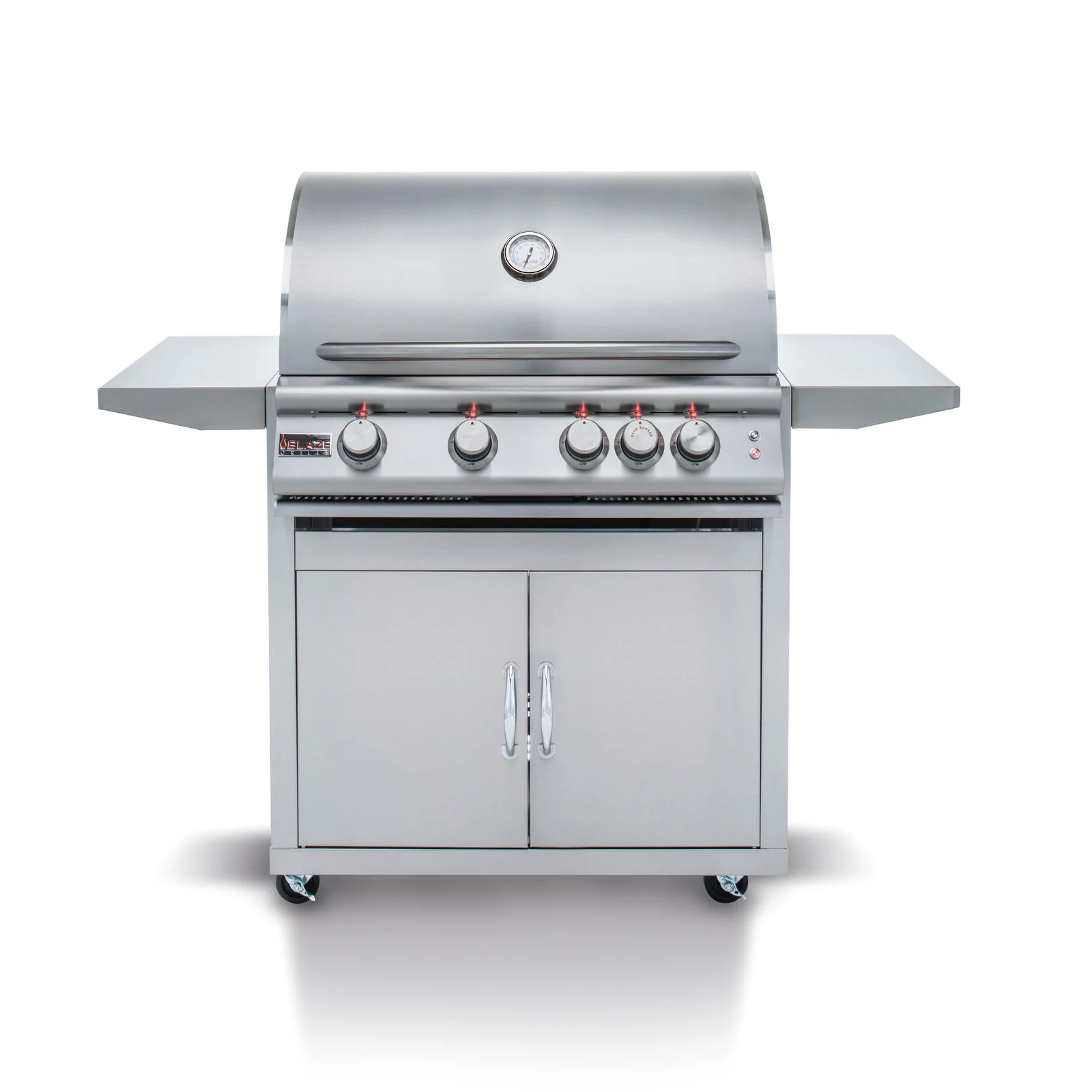Blaze Premium LTE 32 in. 4-Burner Built-In Natural Gas Grill with Grill Cart, AP-BLZ-4LTE2-NG - Cheap Abt