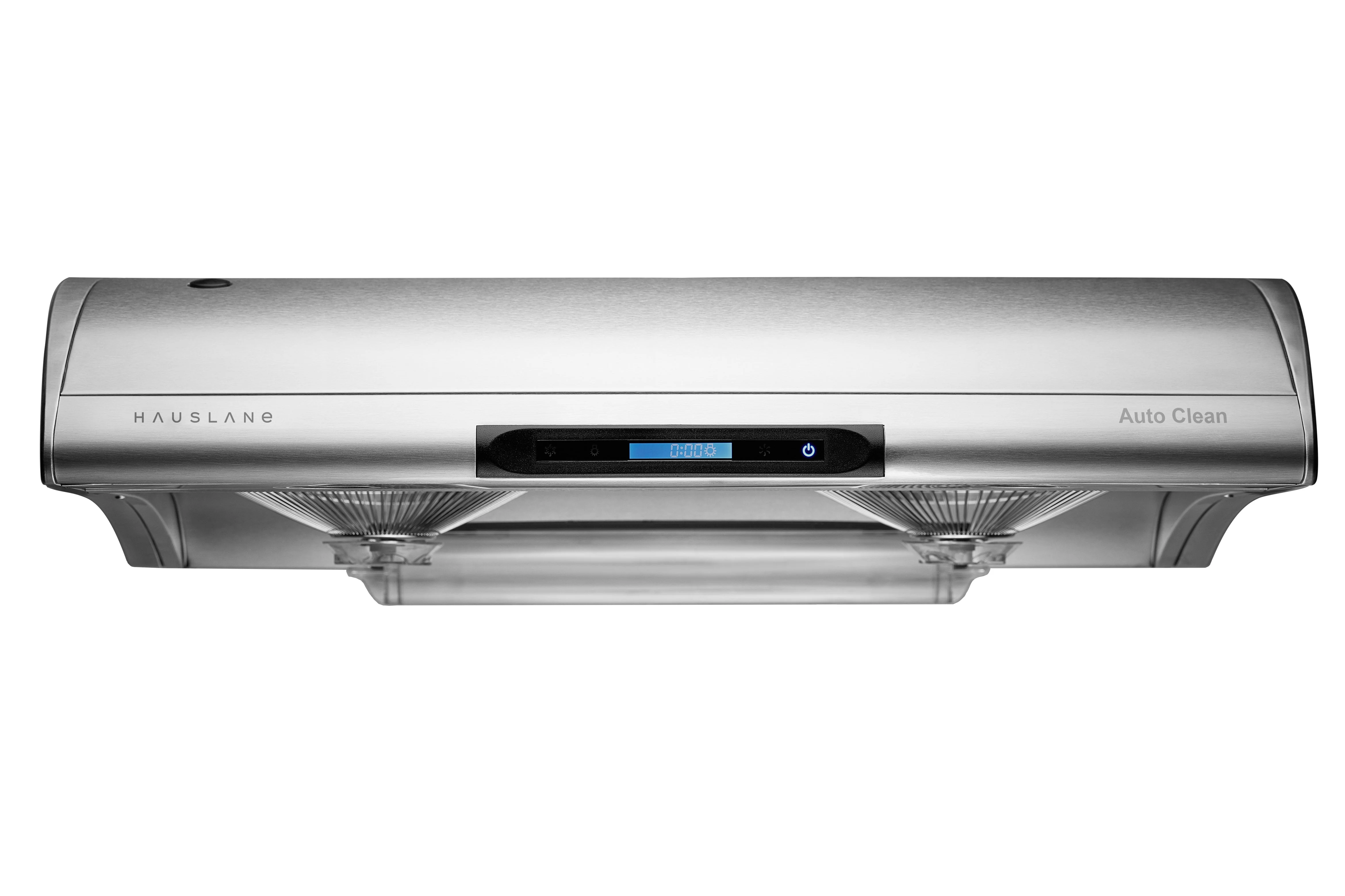 Hauslane 30 Inch Under Cabinet Self-Clean Touch Control Range Hood with Grease Catchers in Stainless Steel, UC-C400SS-30 - Cheap Abt