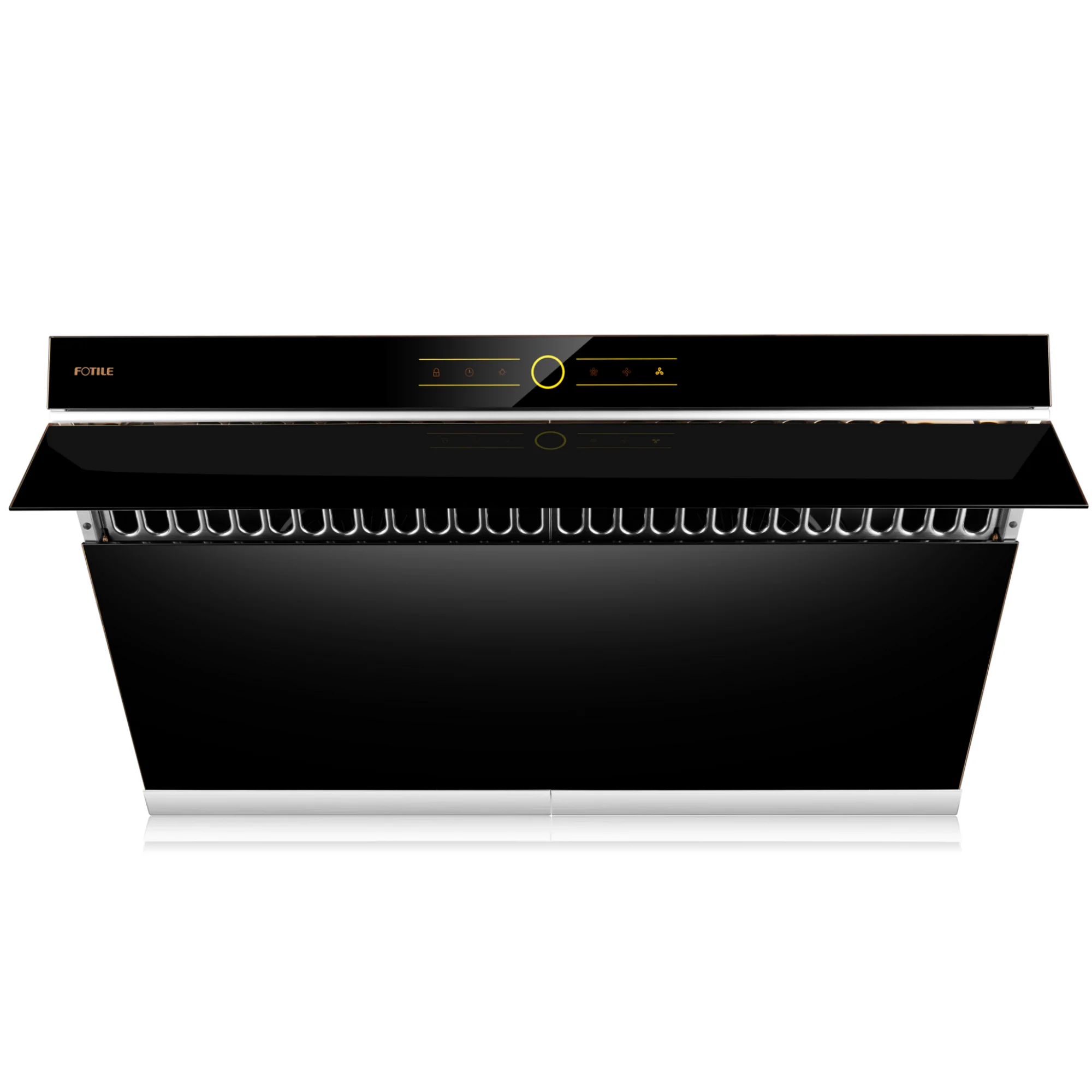 Fotile Slant Vent Series 36 in. 850 CFM Range Hood with Touchscreen in Onyx Black, JQG9001 - Cheap Abt