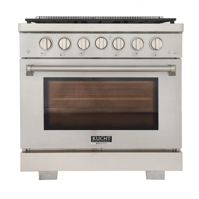 Kucht Professional 36 in. 5.2 cu ft. Natural Gas Range, KFX360 - Cheap Abt